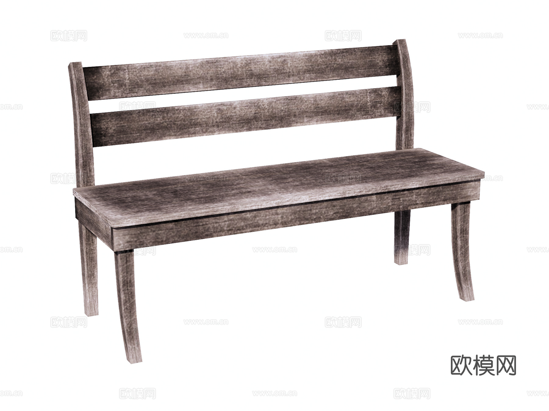 长凳 长椅 老旧物件 老旧家具su模型