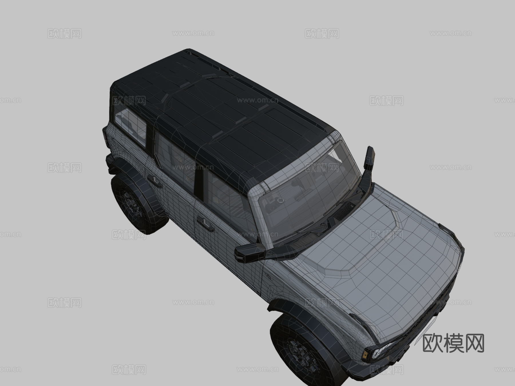 福特野马su模型