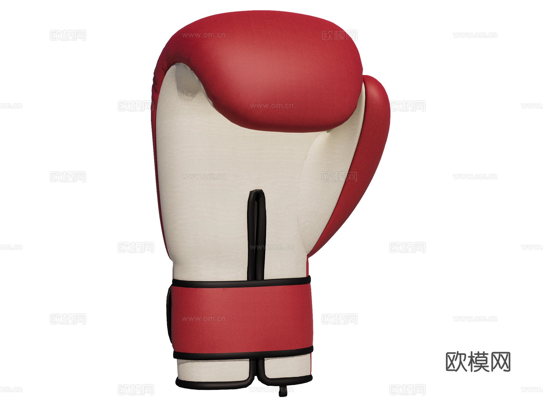 运动器材 健身器材 拳击手套su模型