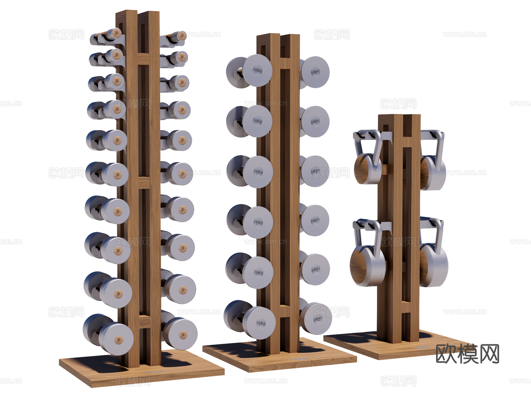 运动器材 健身器材 健身房设备su模型