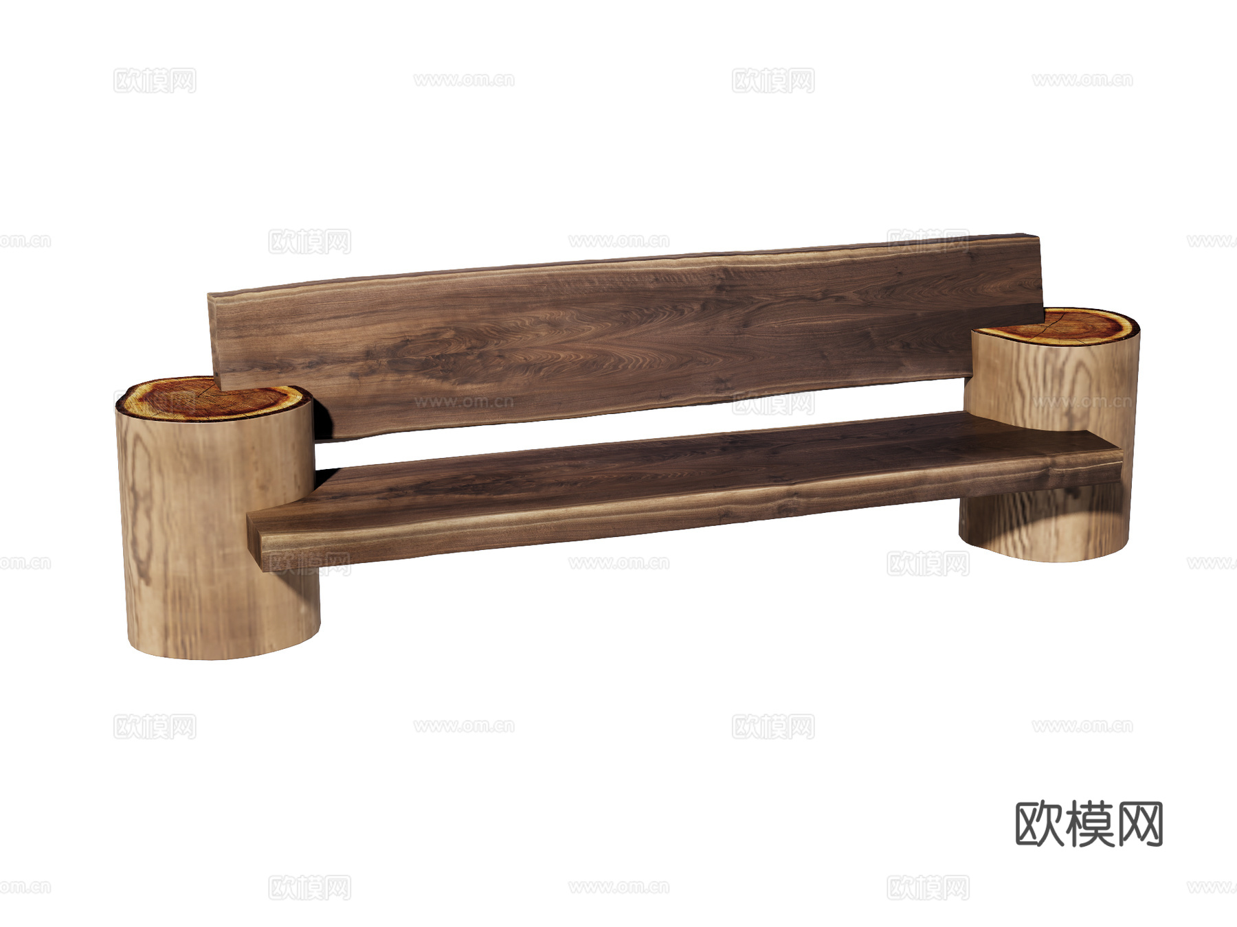 长凳 长椅 公园长椅su模型