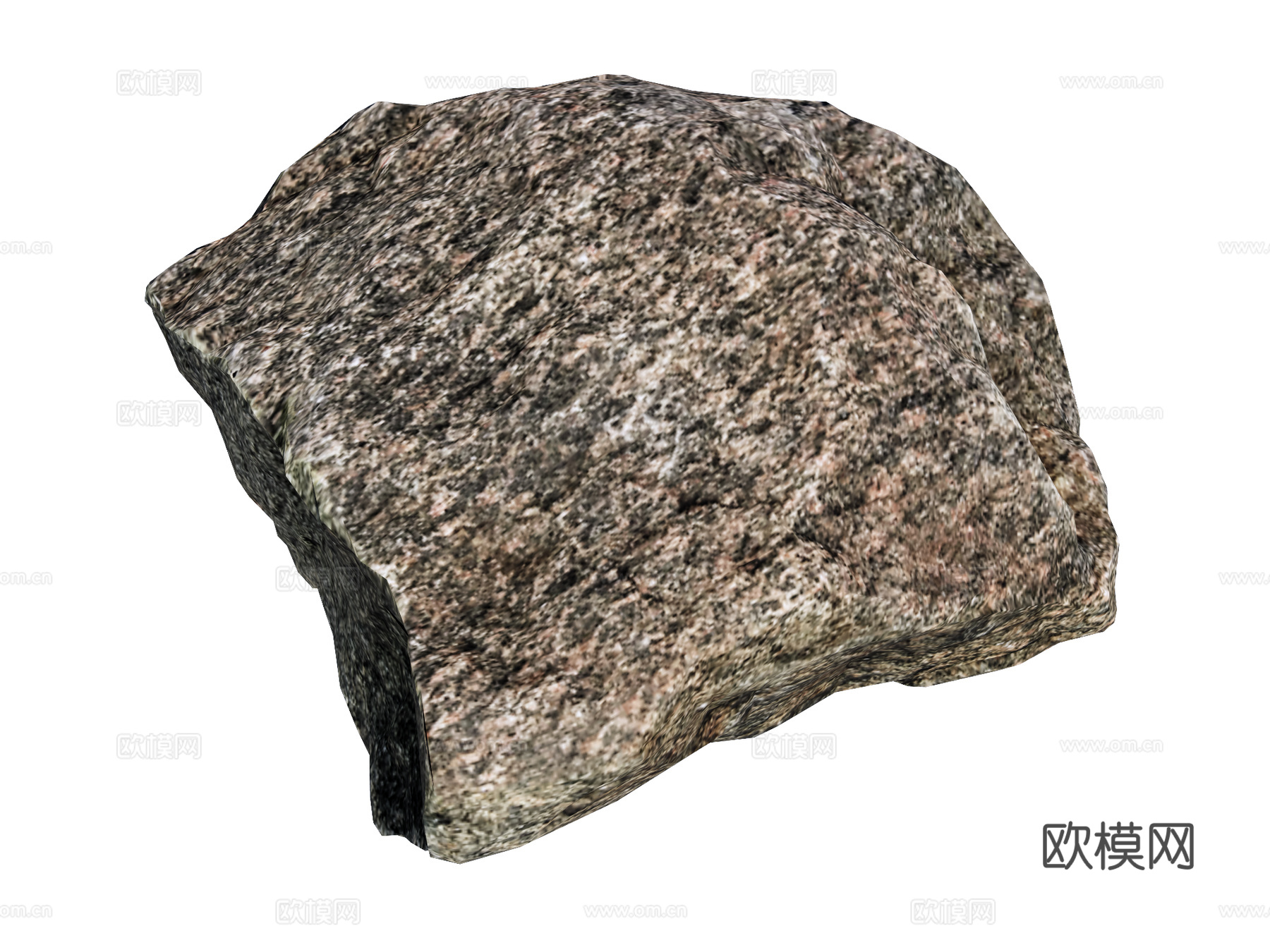 景观石 假山石头 园林景观su模型