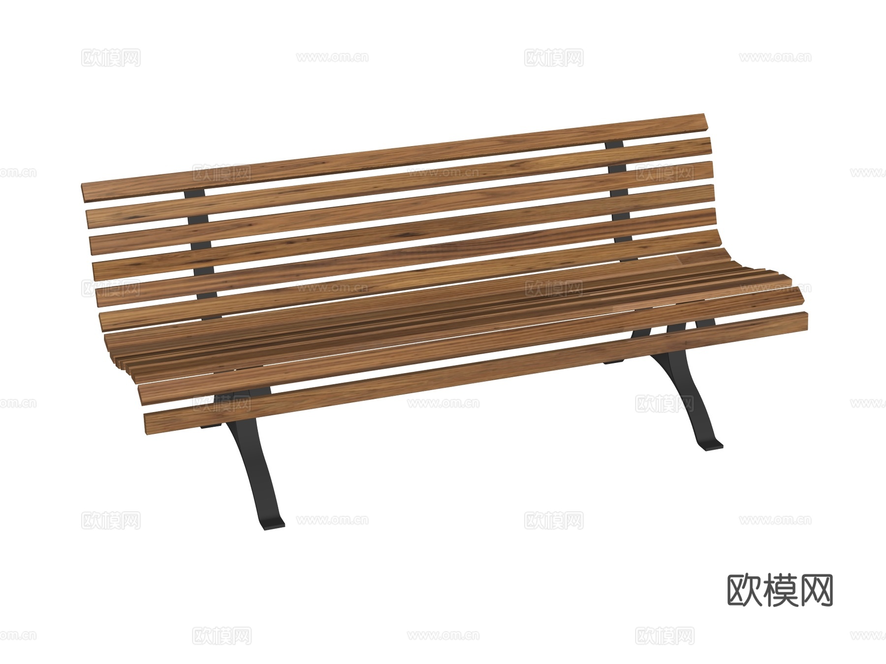 长凳 板凳 公园长椅su模型