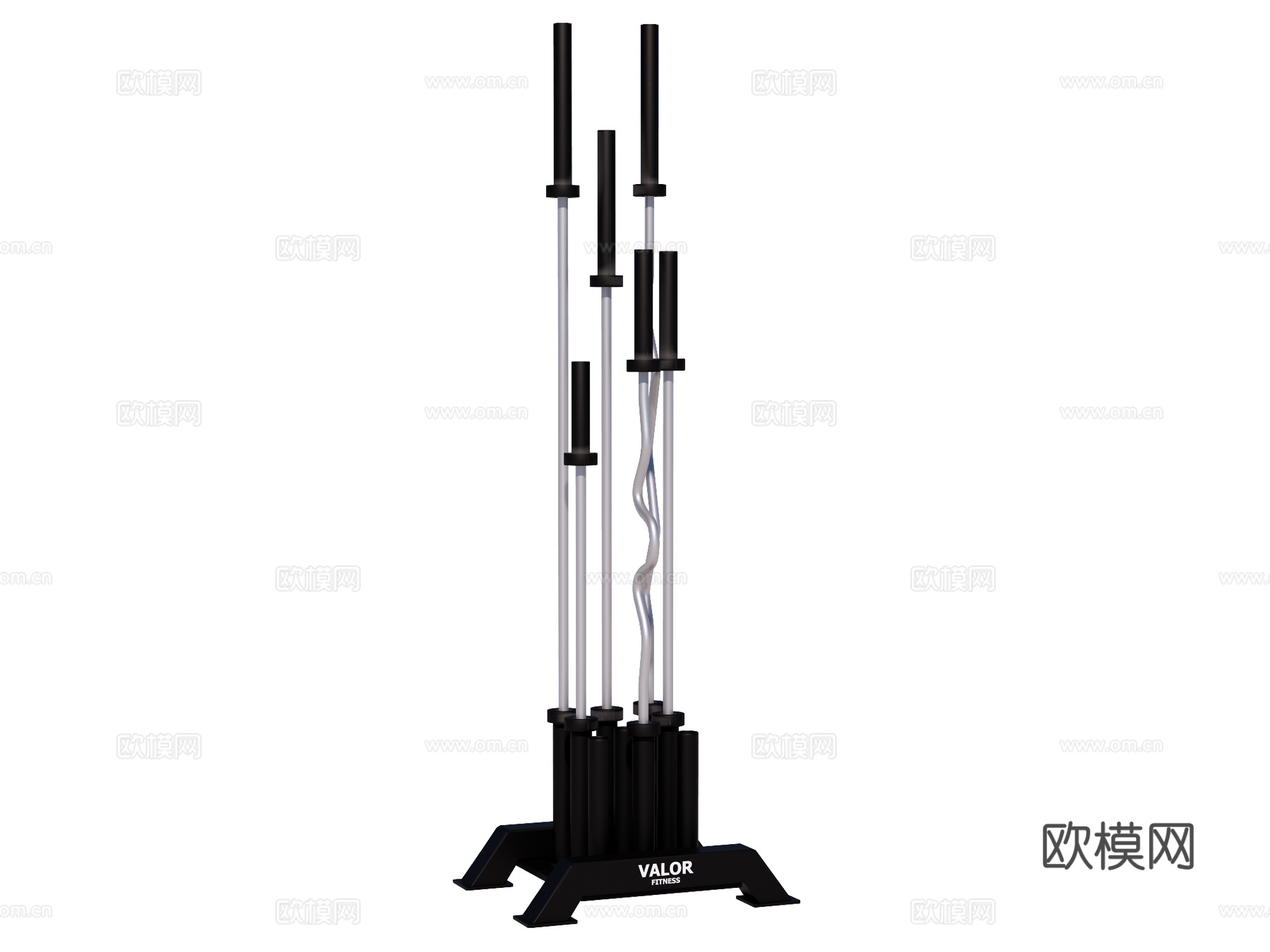 运动器材 健身器材 健身房设备su模型