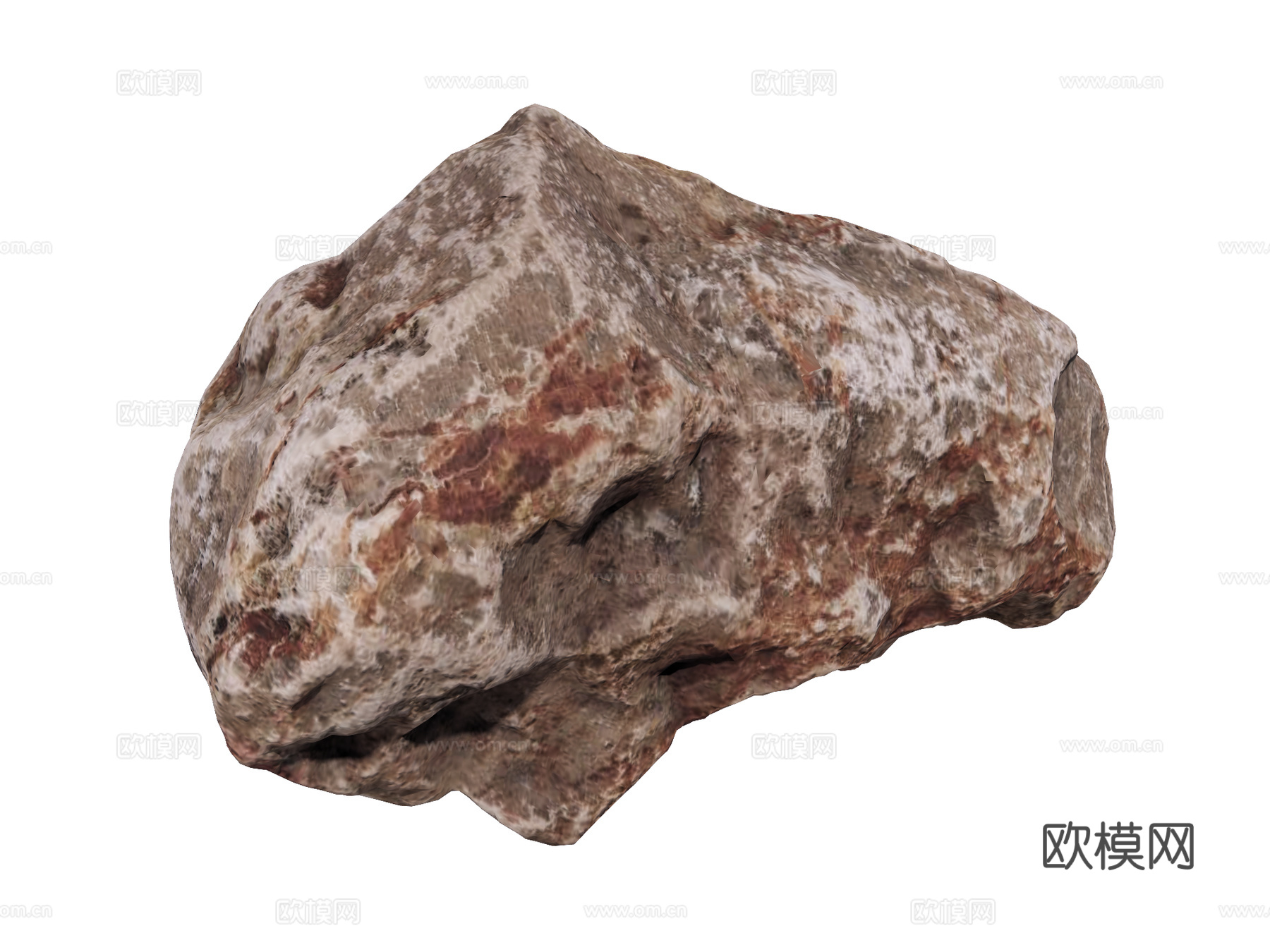 景观石 假山石头 园林景观su模型