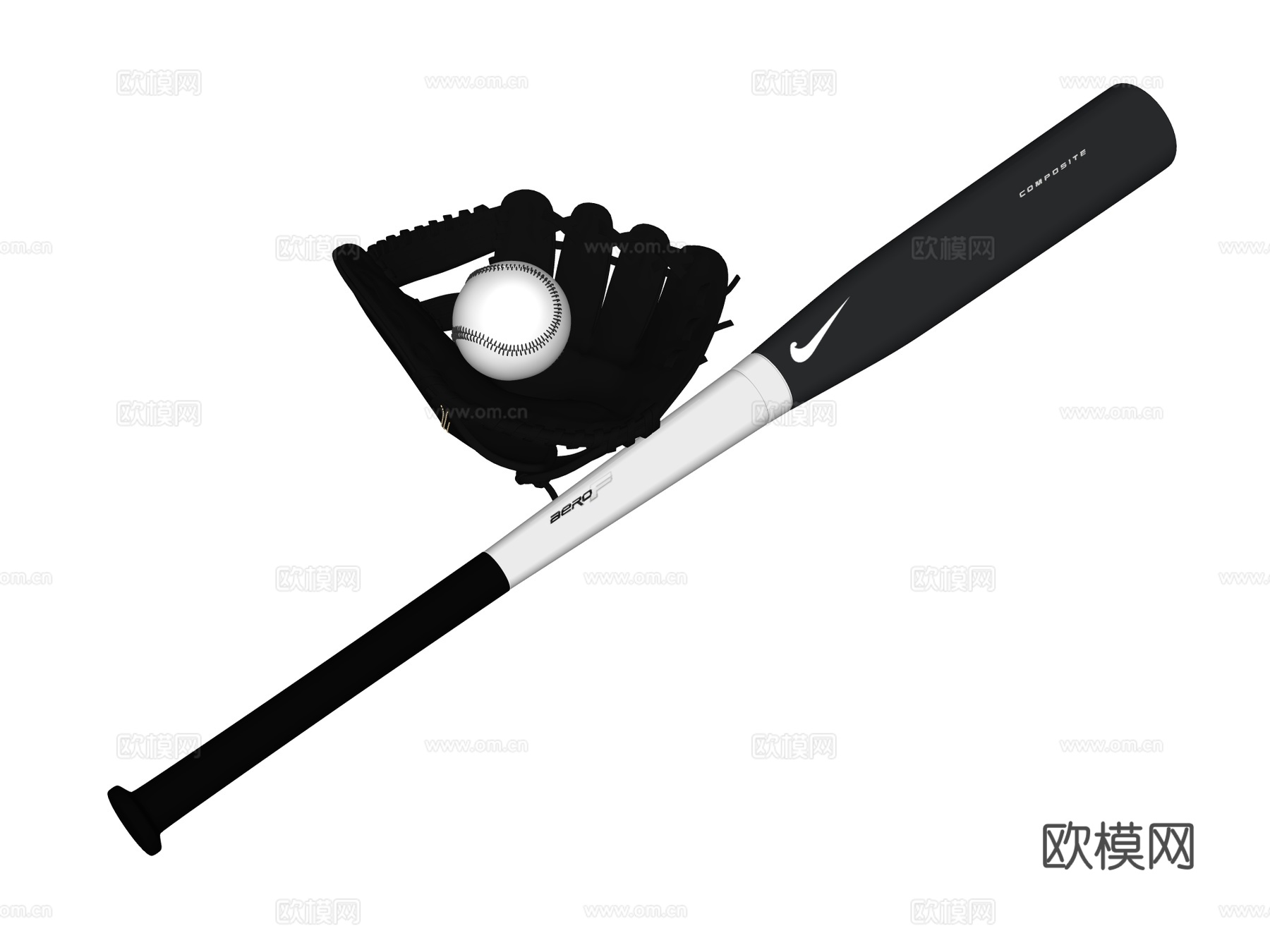 运动器材 健身器材 棒球棍su模型