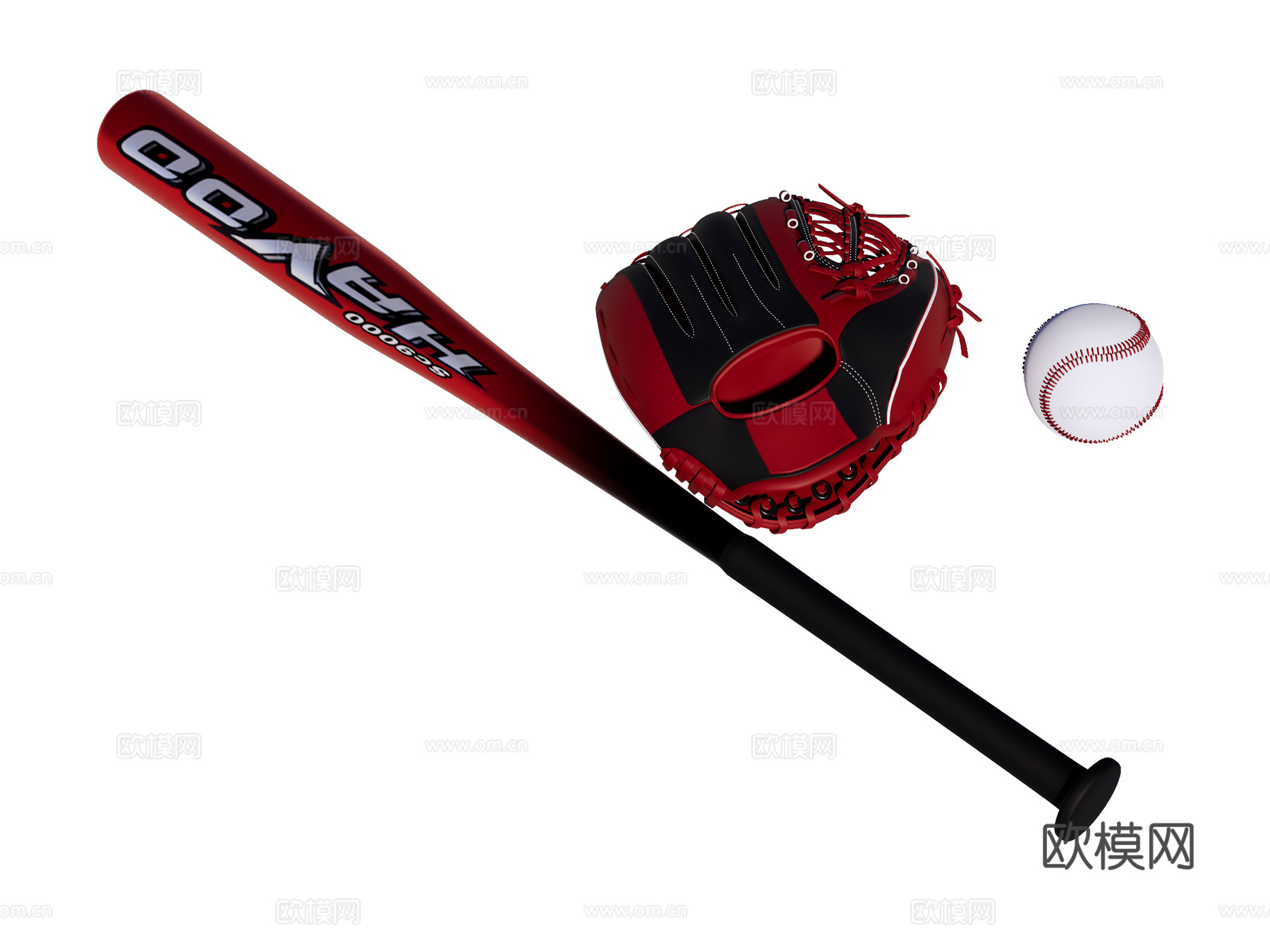 运动器材 健身器材 棒球棍su模型