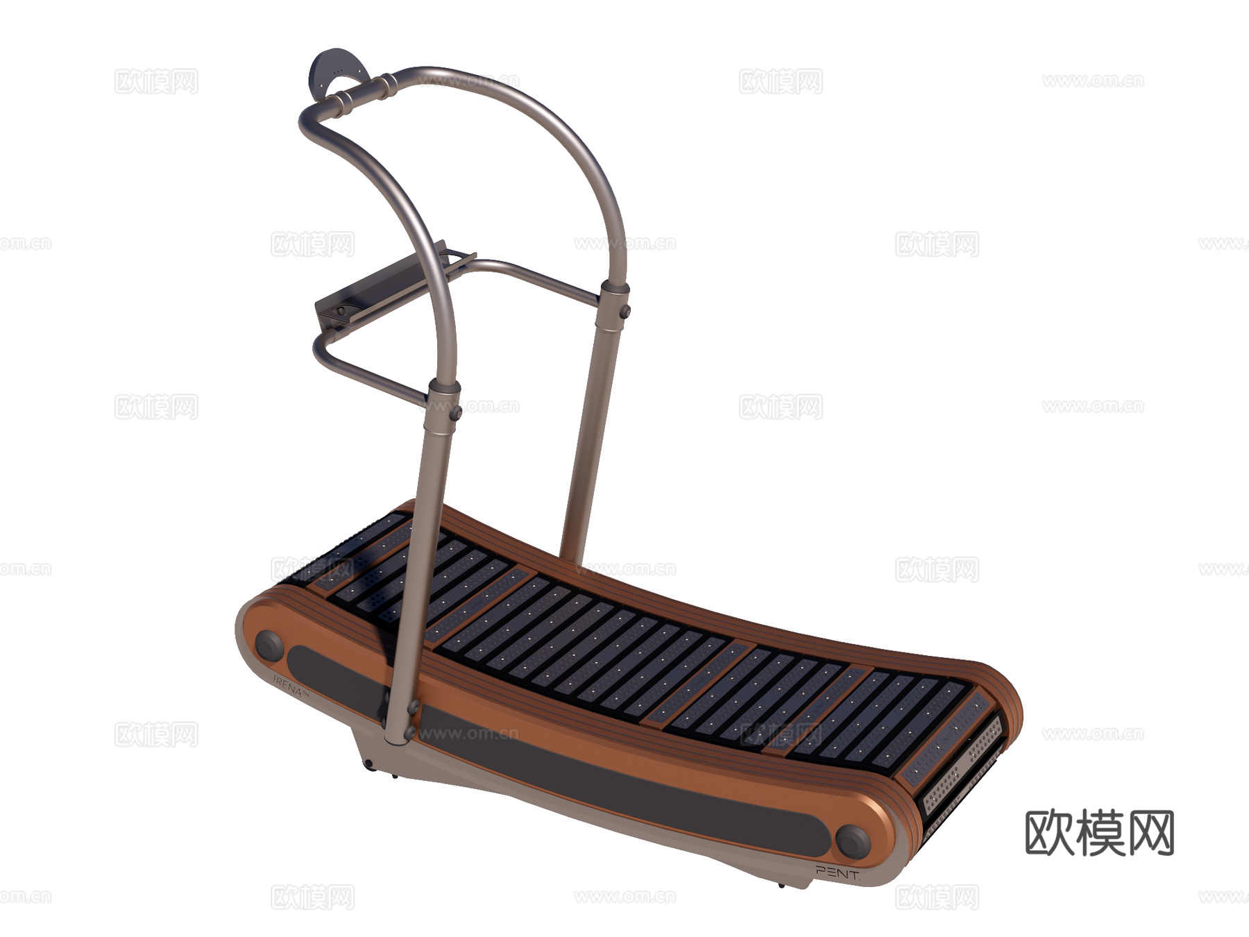 运动器材 健身器材 健身房设备 跑步机su模型