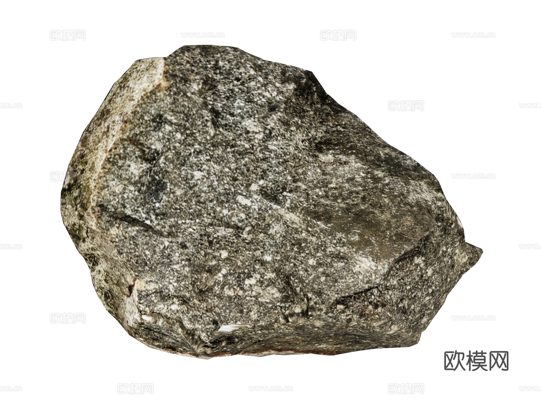 景观石 假山石头 园林景观su模型