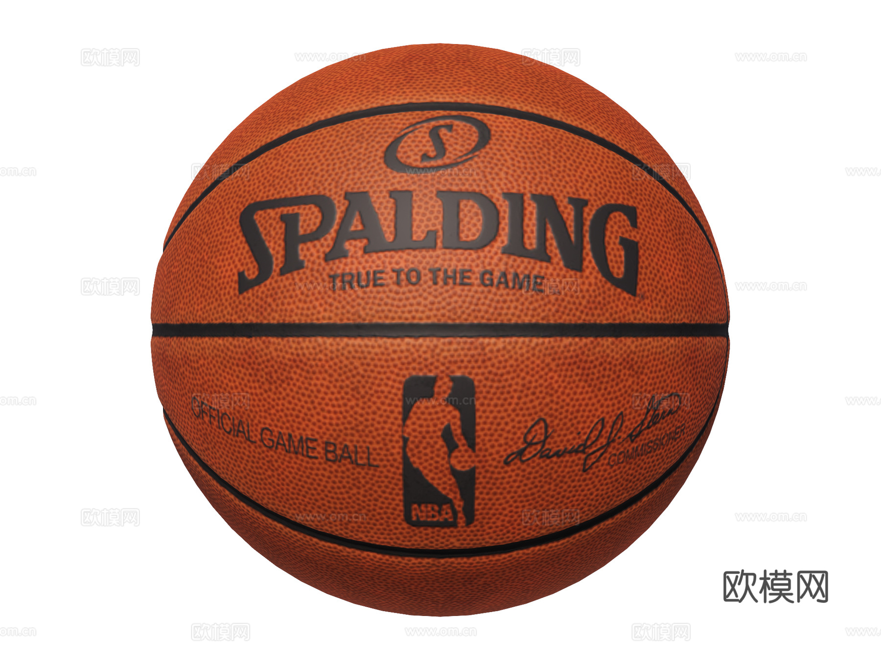 运动器材 健身器材 NBA篮球su模型