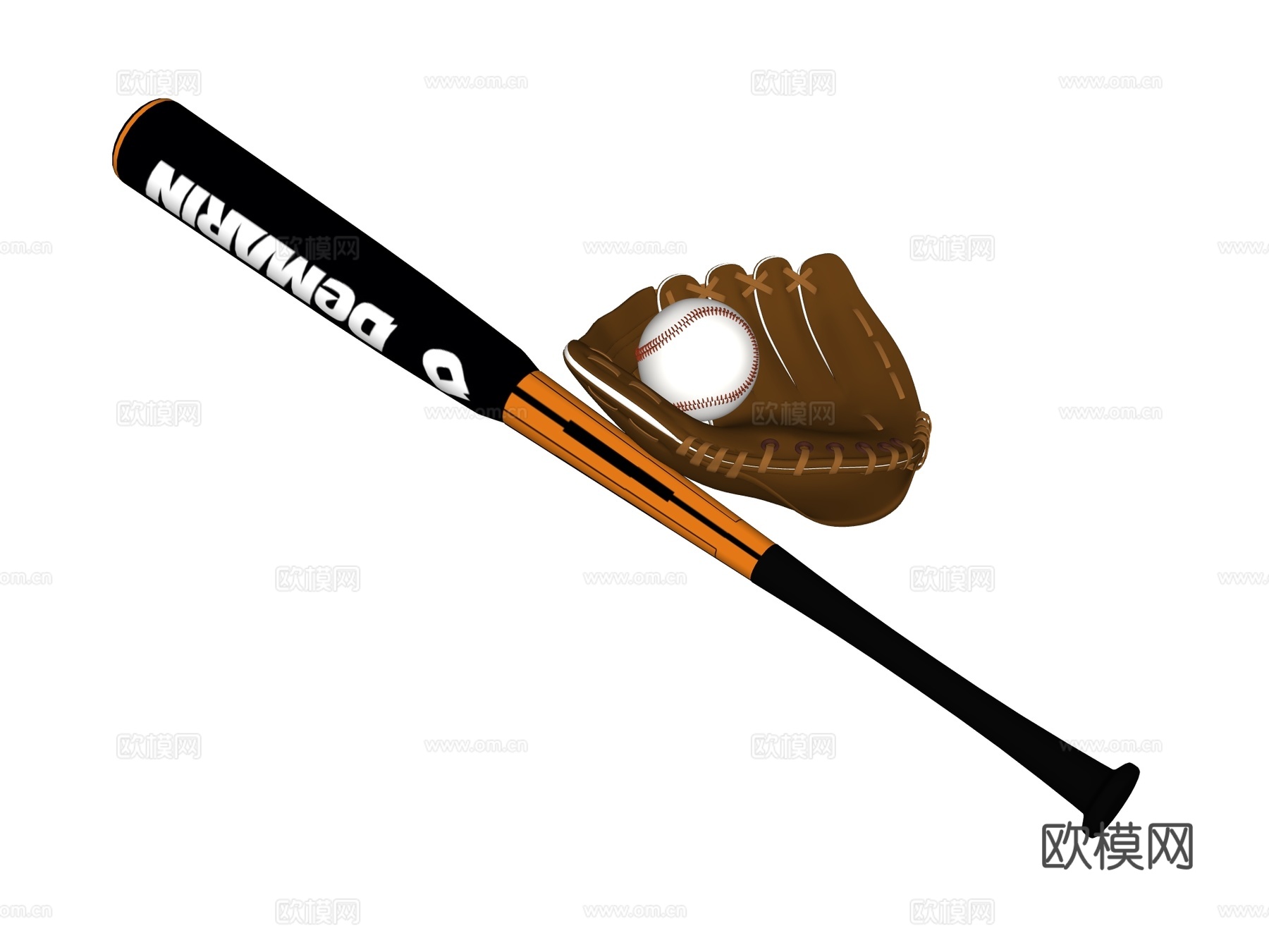 运动器材 健身器材 棒球棍su模型