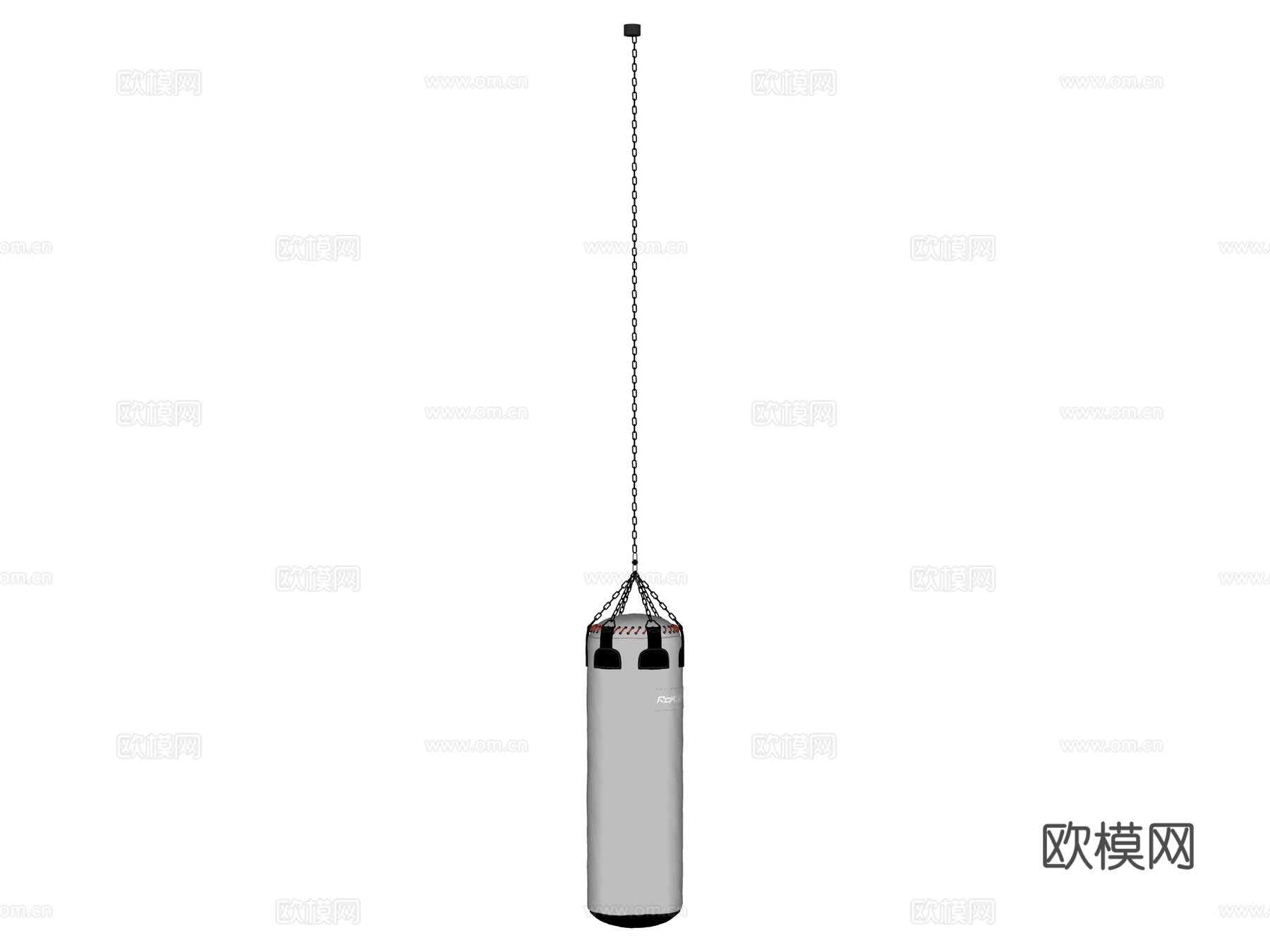 运动器材 健身器材 拳击沙包 拳击沙袋su模型
