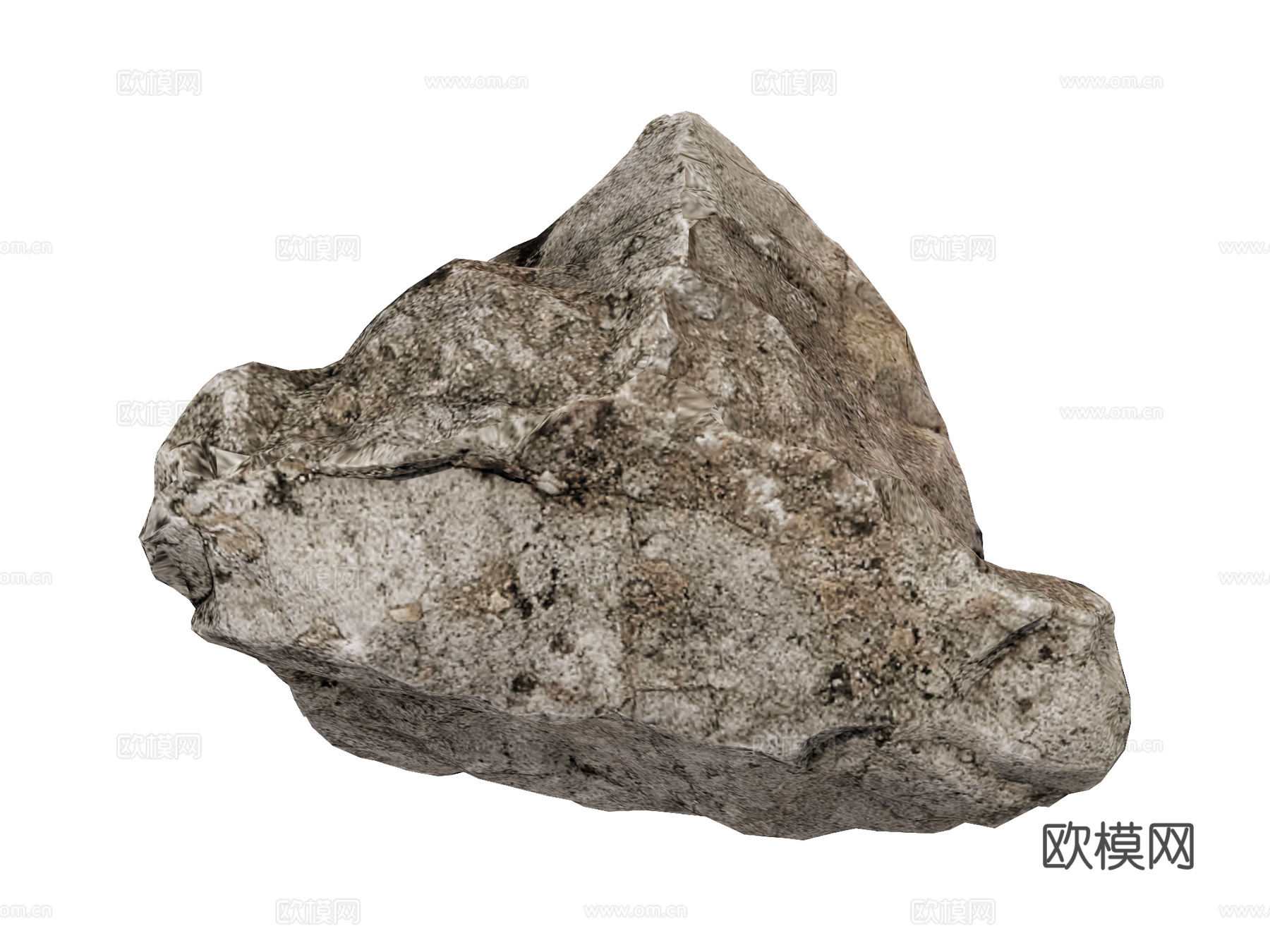 景观石 假山石头 园林景观su模型