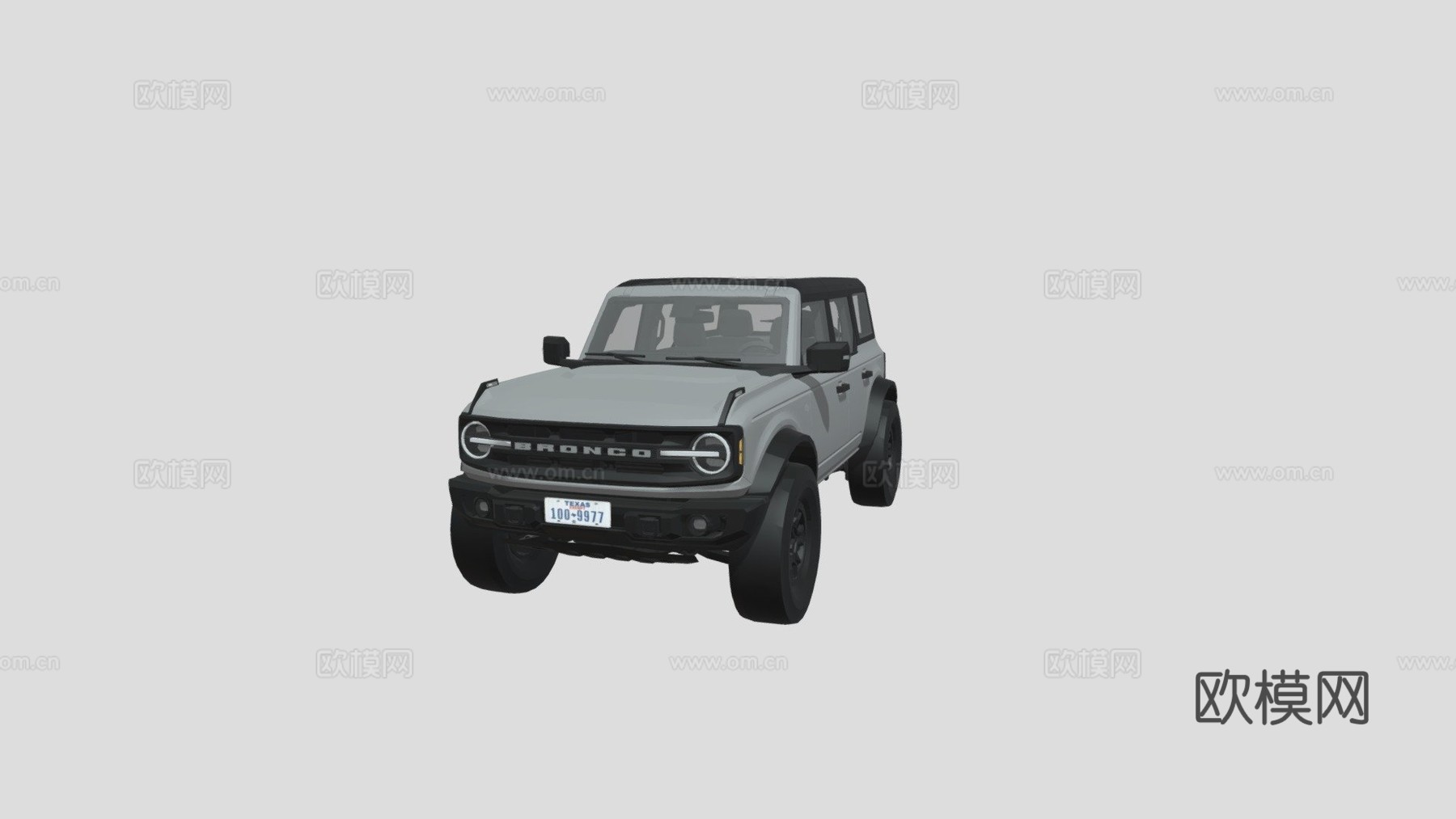 福特野马su模型