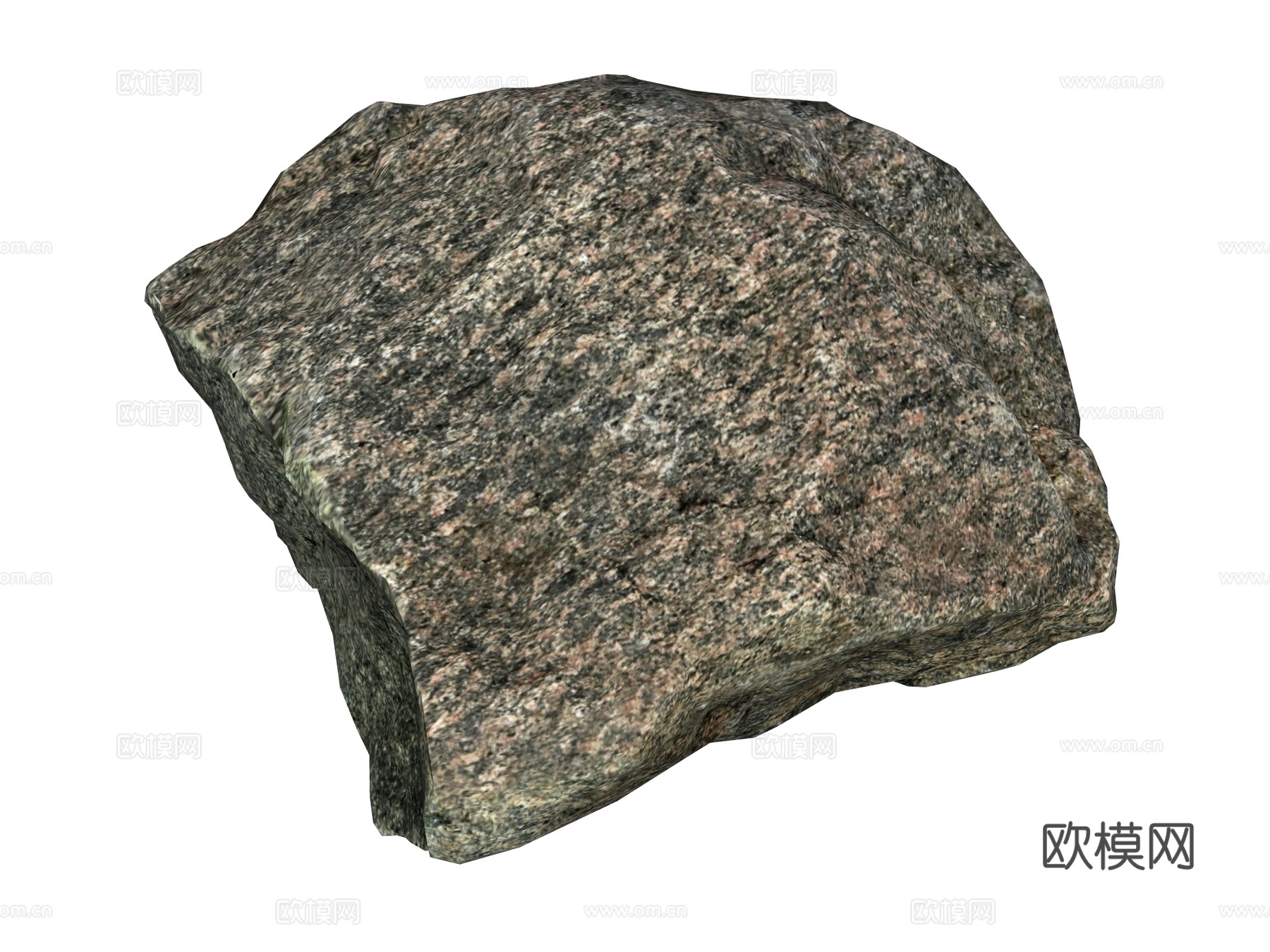 景观石 假山石头 园林景观su模型