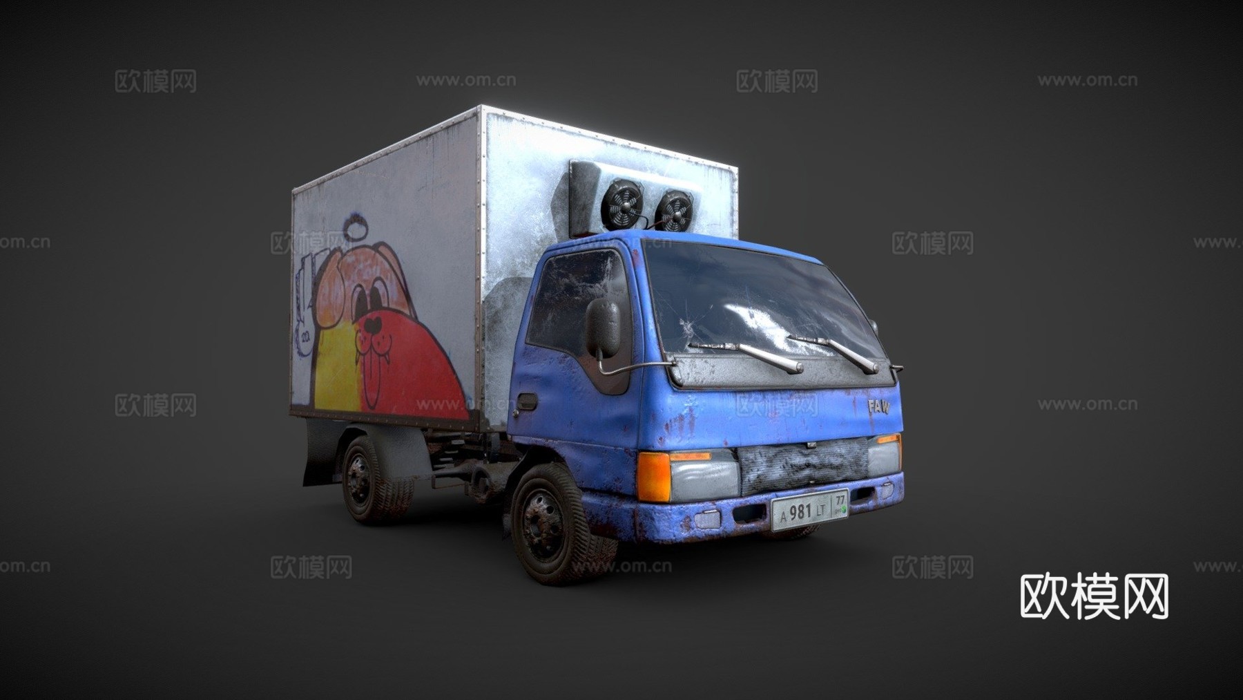 卡车（旧款）su模型