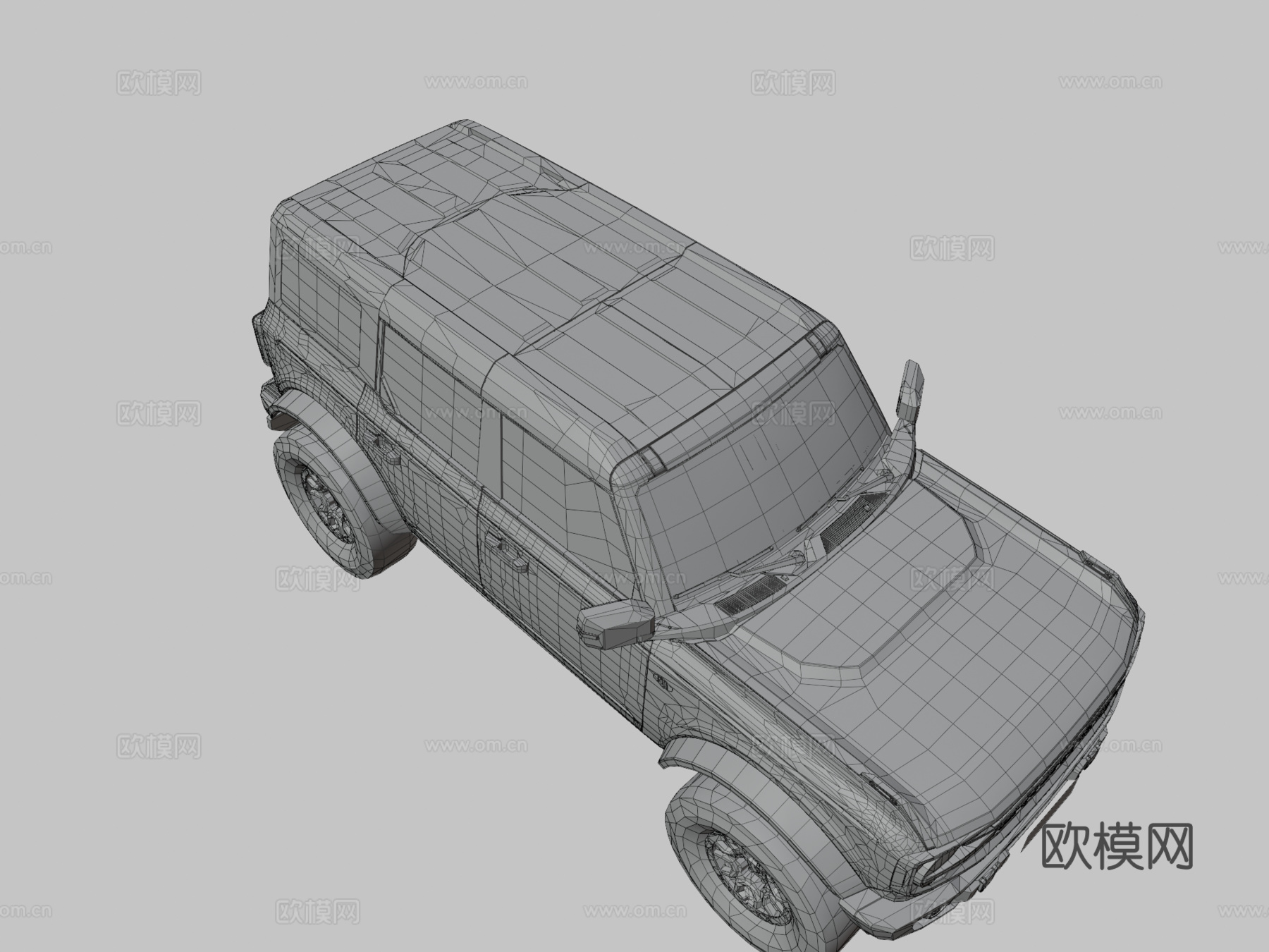 福特野马su模型