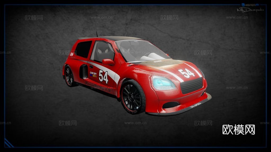 赛车2su模型