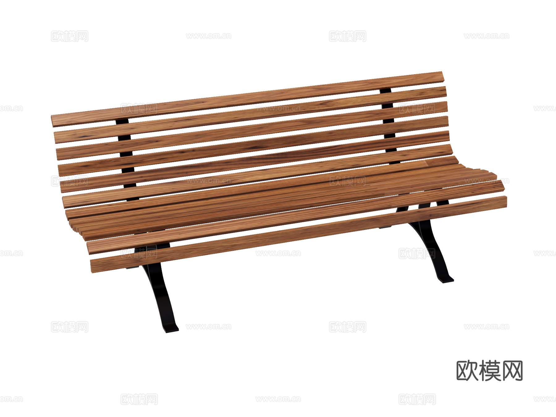 长凳 板凳 公园长椅su模型