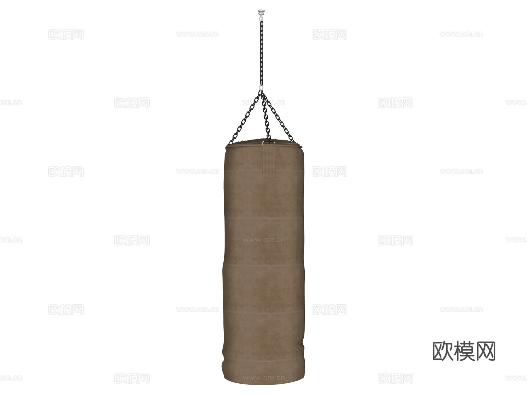 运动器材 健身器材 拳击沙包 拳击沙袋su模型