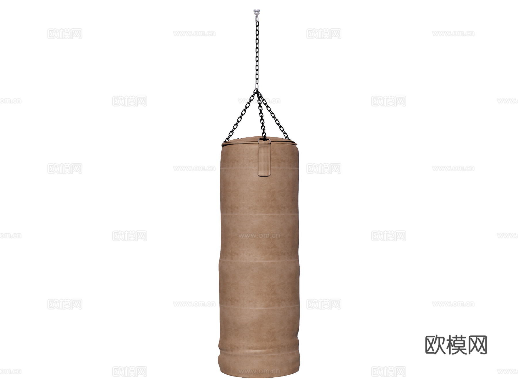运动器材 健身器材 拳击沙包 拳击沙袋su模型