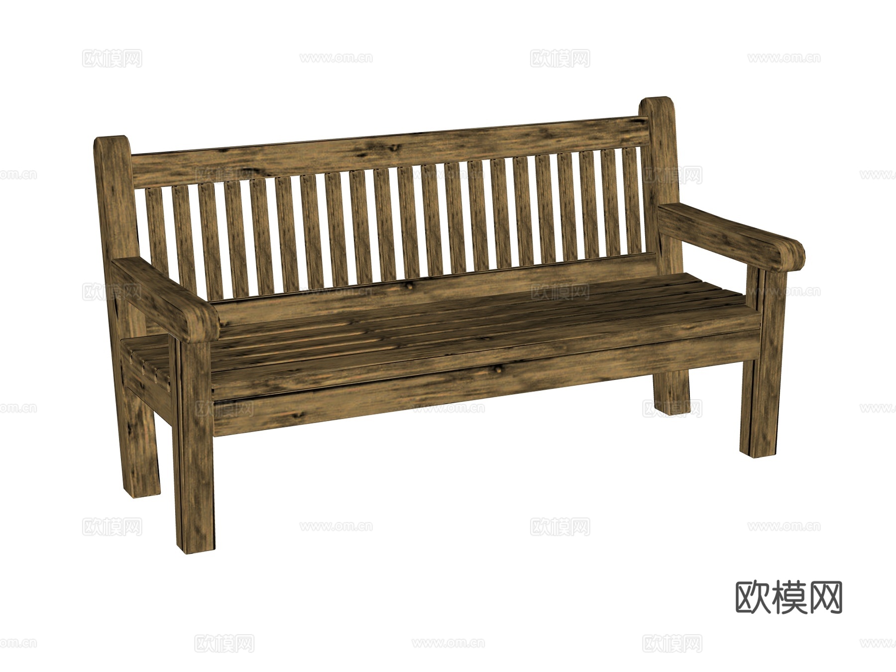 长凳 长椅 老旧物件 老旧家具su模型