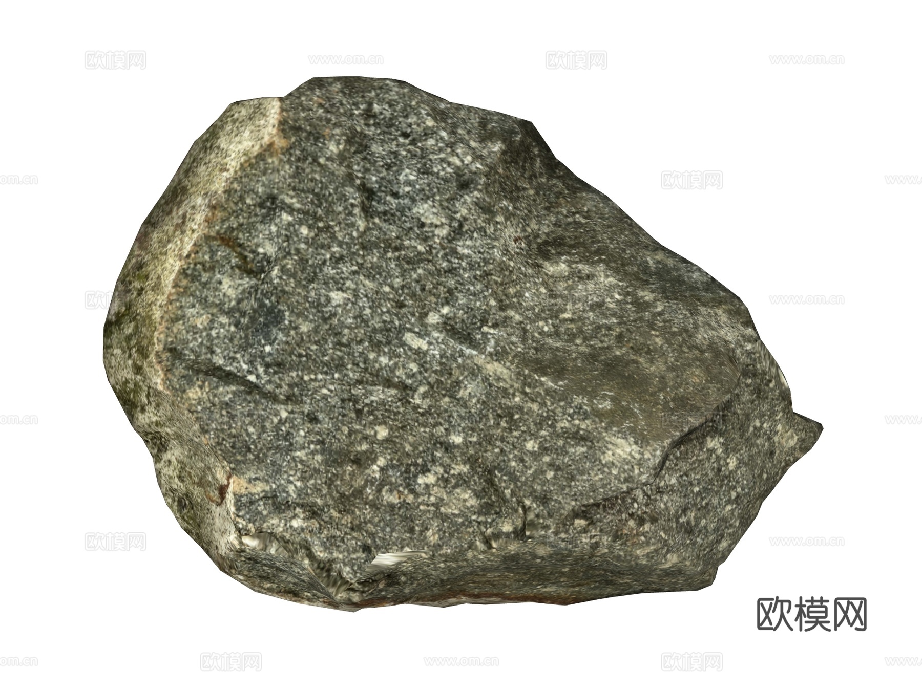 景观石 假山石头 园林景观su模型