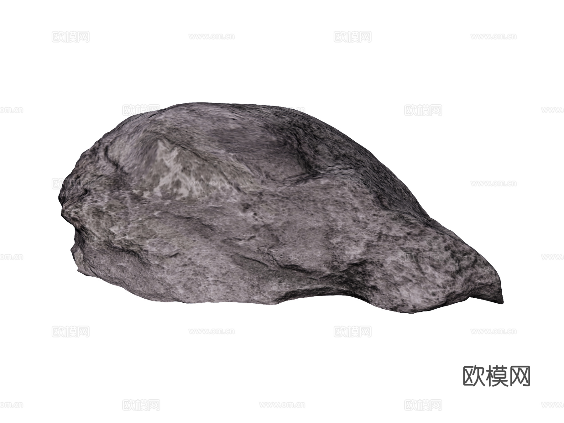 景观石 假山石头 园林景观su模型