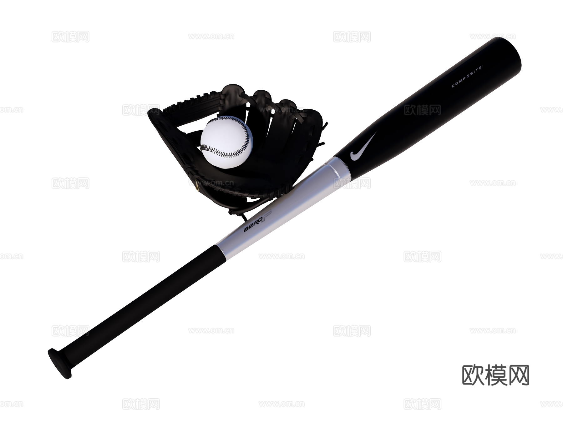 运动器材 健身器材 棒球棍su模型