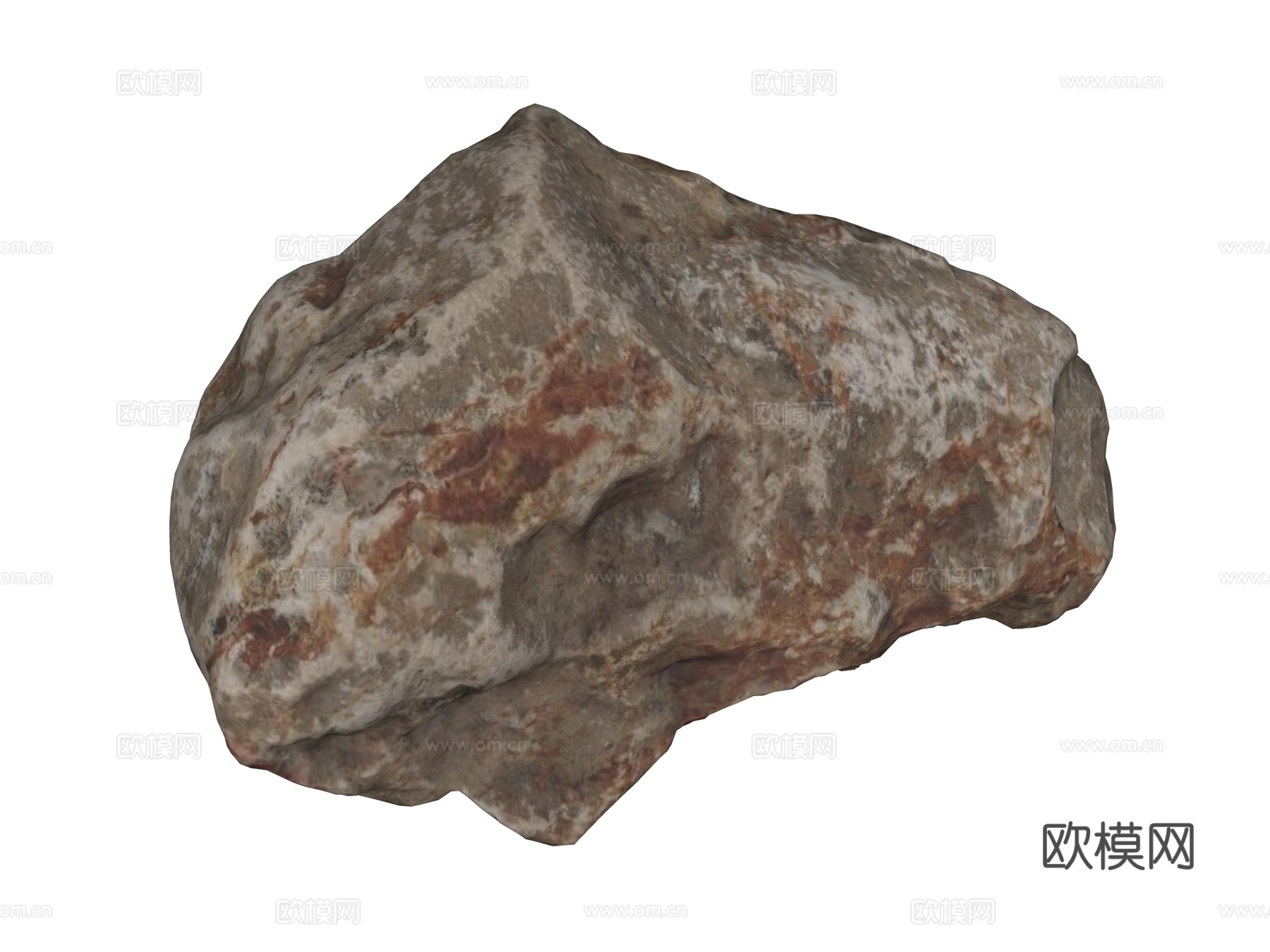 景观石 假山石头 园林景观su模型