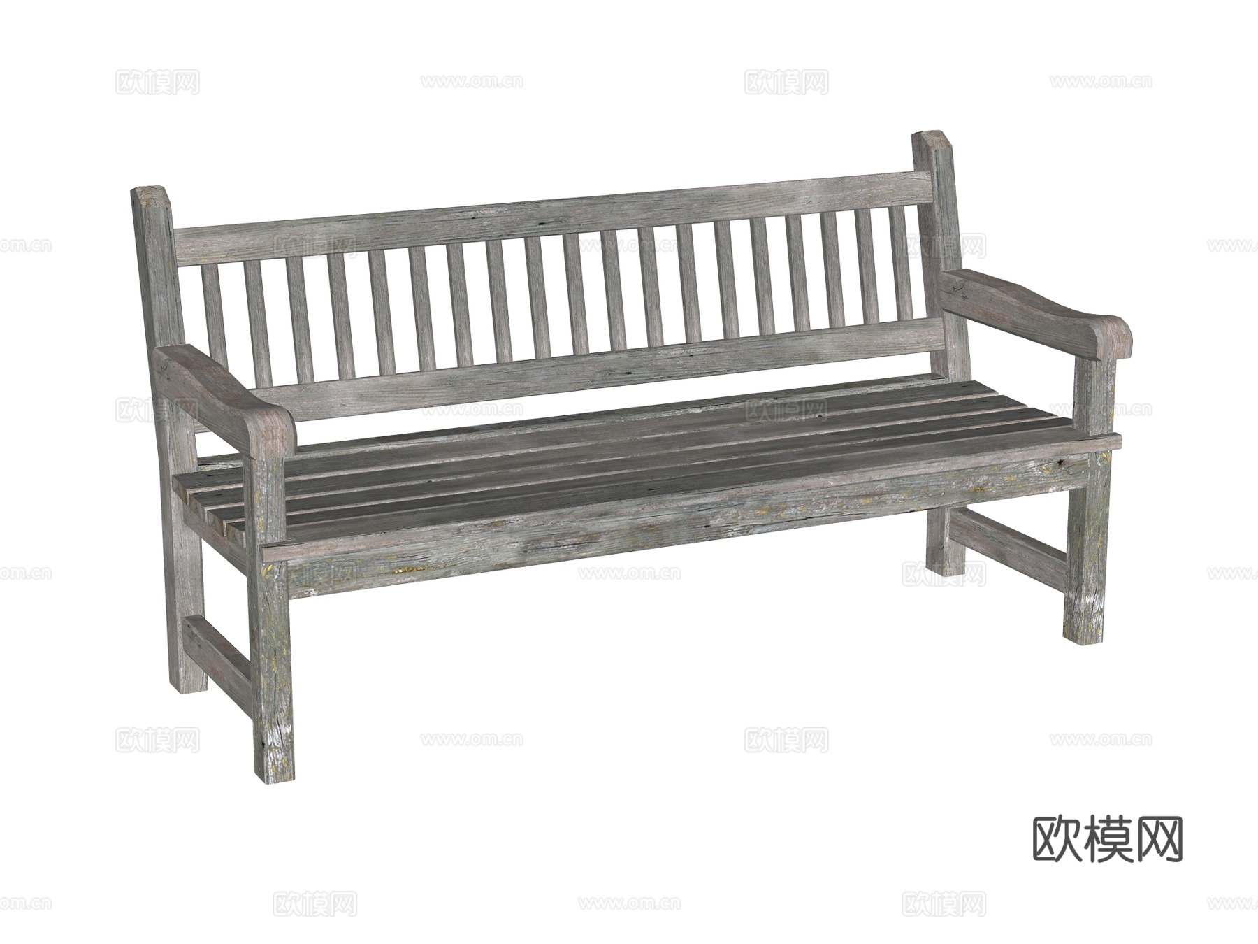 长凳 长椅 老旧物件 老旧家具su模型