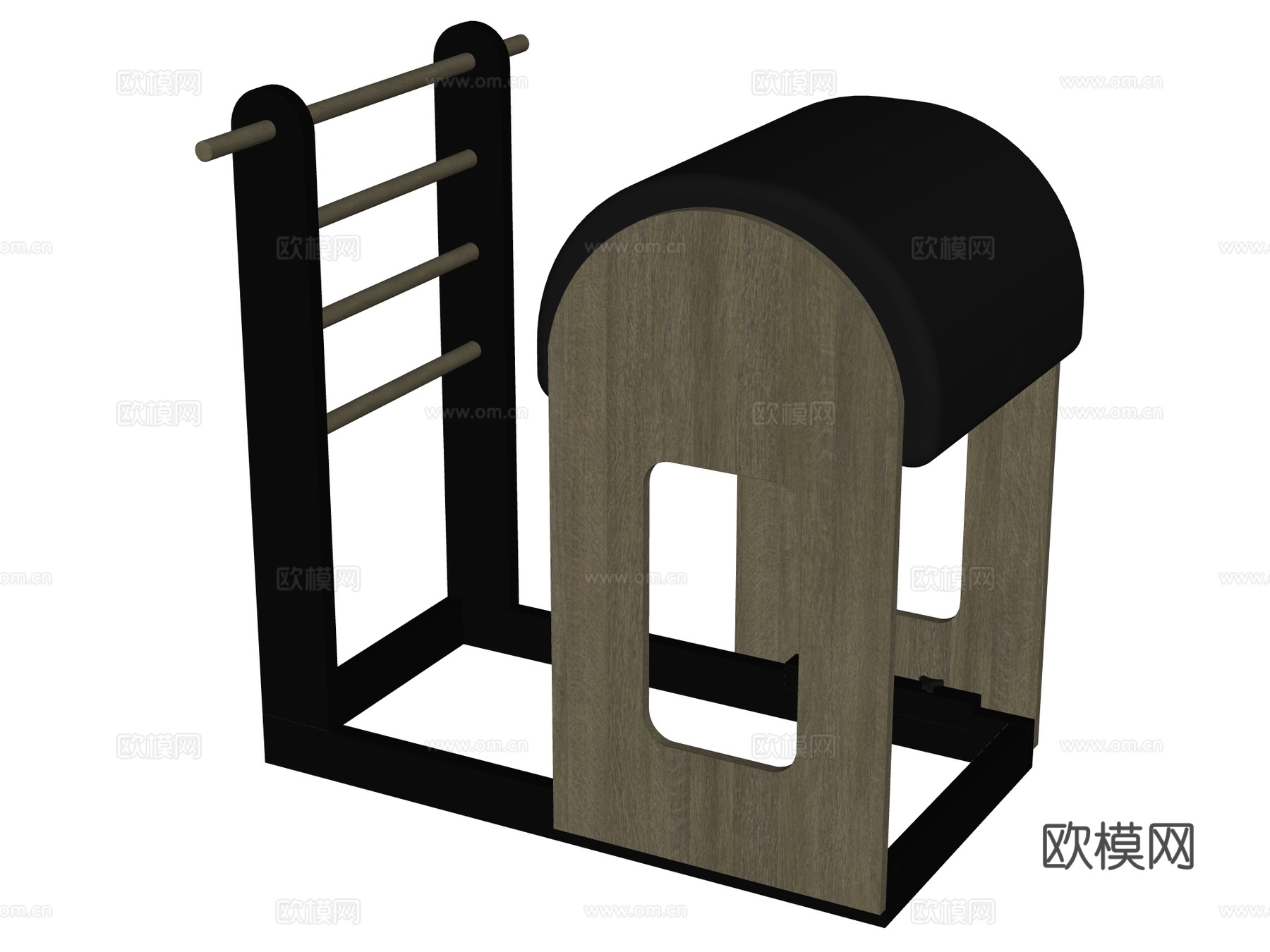 运动器材 健身器材 普拉提 瑜伽su模型