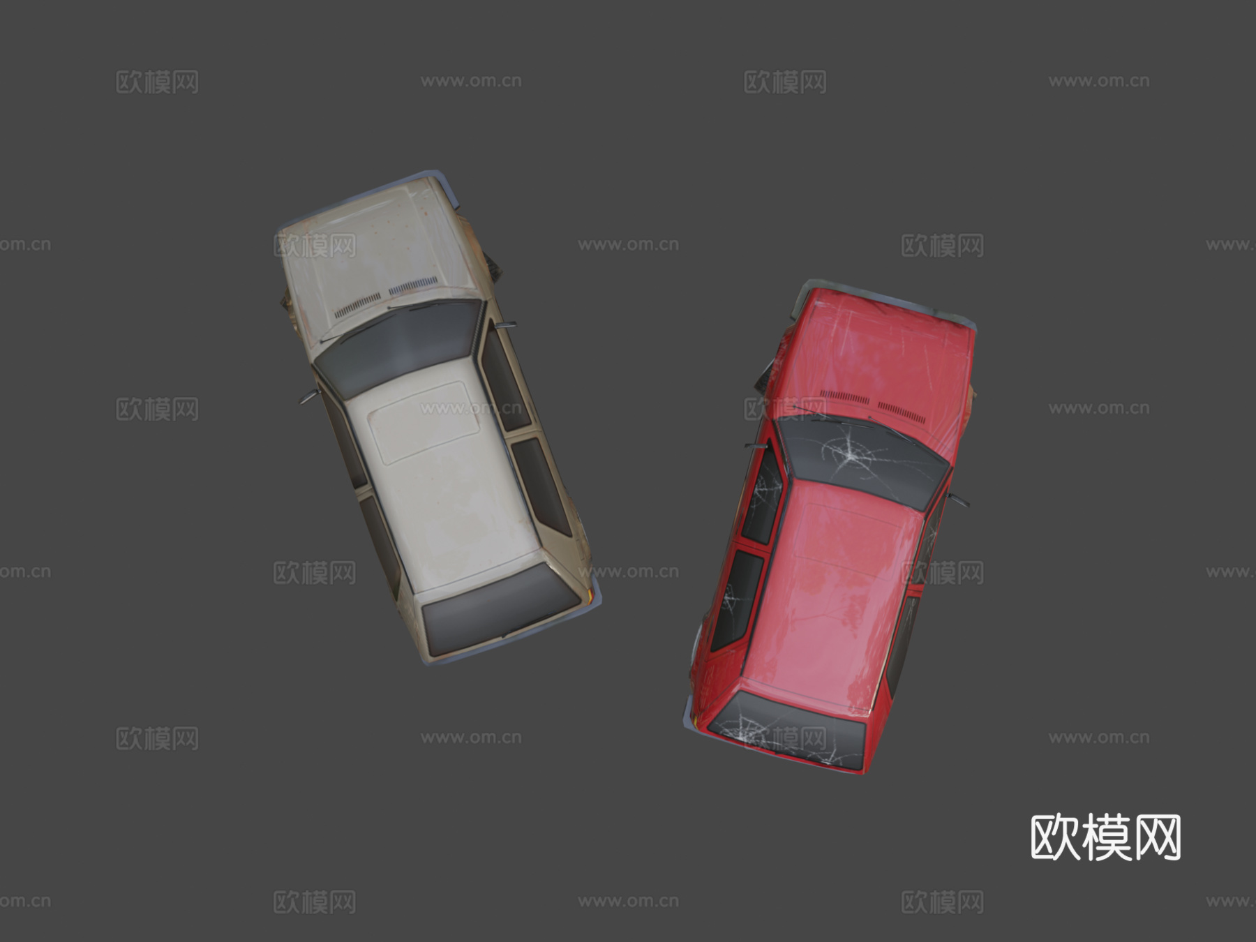 '88大众高尔夫Mk2su模型