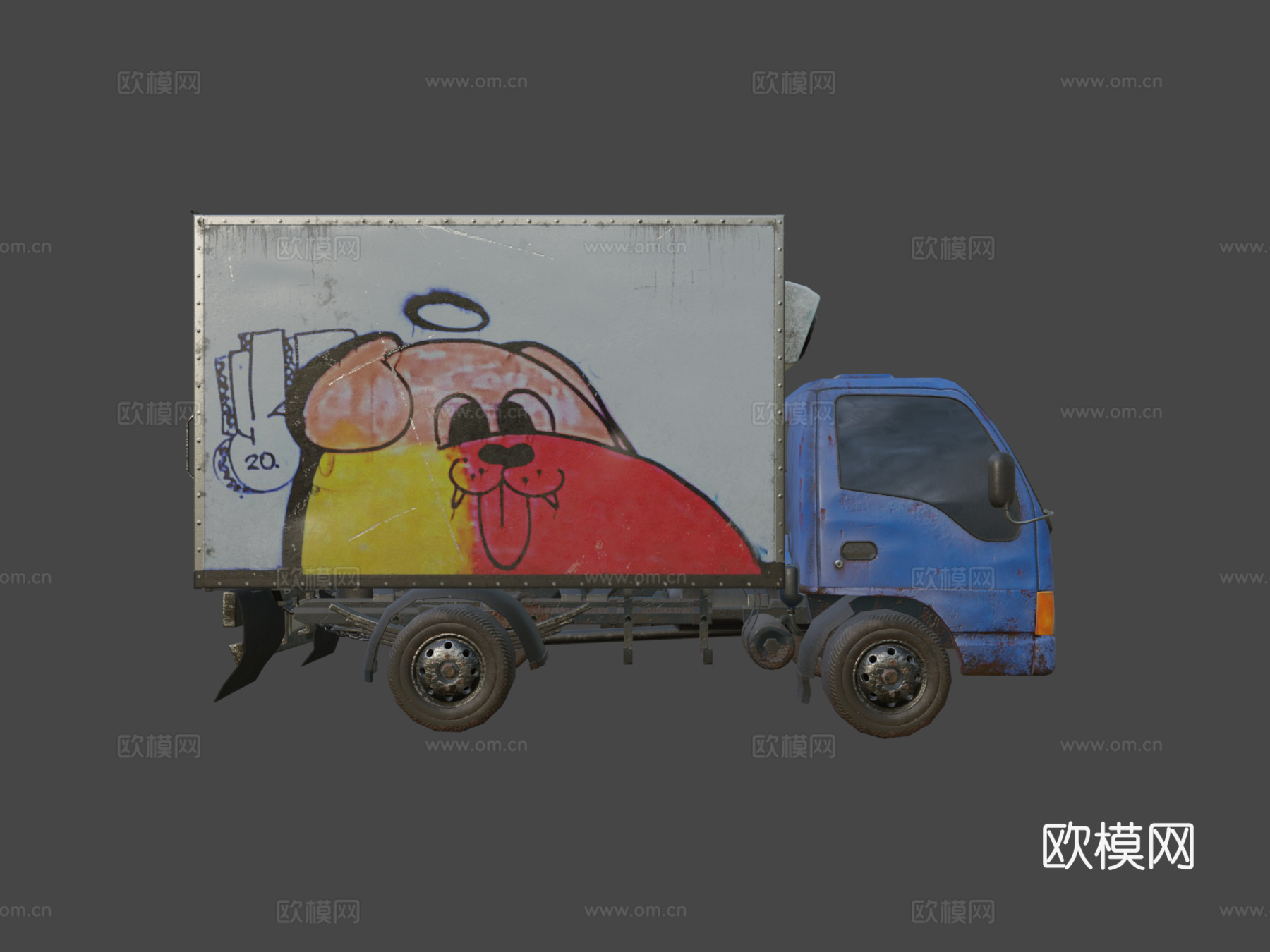 卡车（旧款）su模型