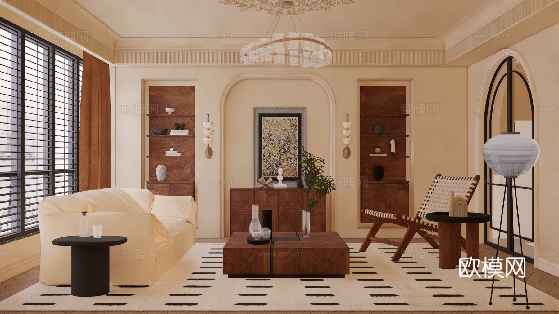 餐厅 衣帽间 家装su模型