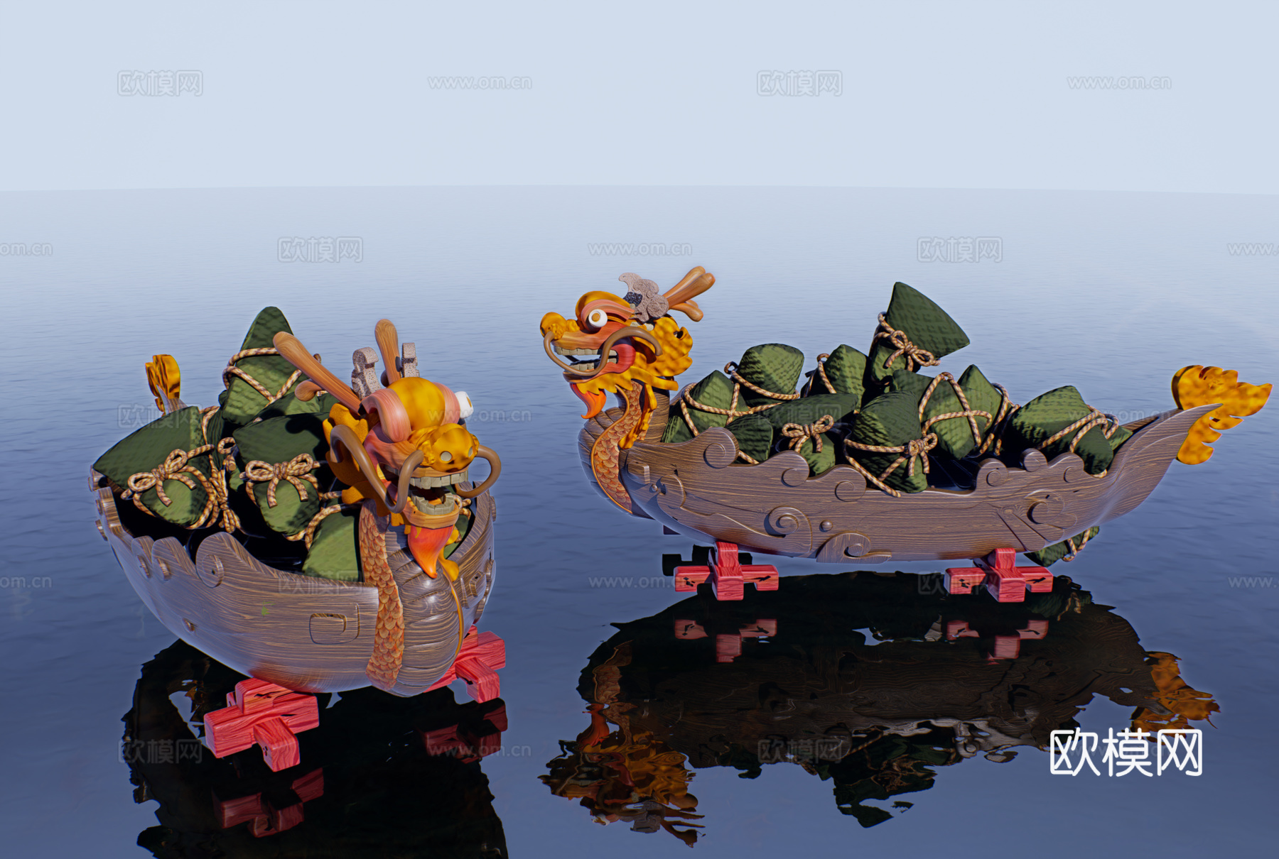 网红打卡工业建筑旧改工厂商业街su模型