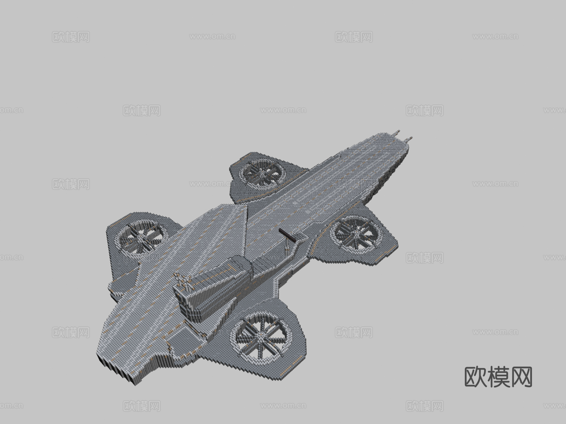 神盾局空天母舰我的世界su模型