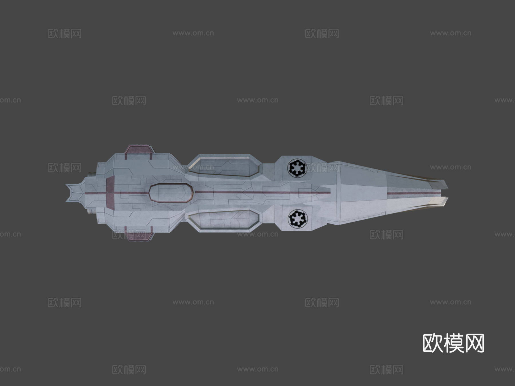 帝国巡洋舰#1su模型