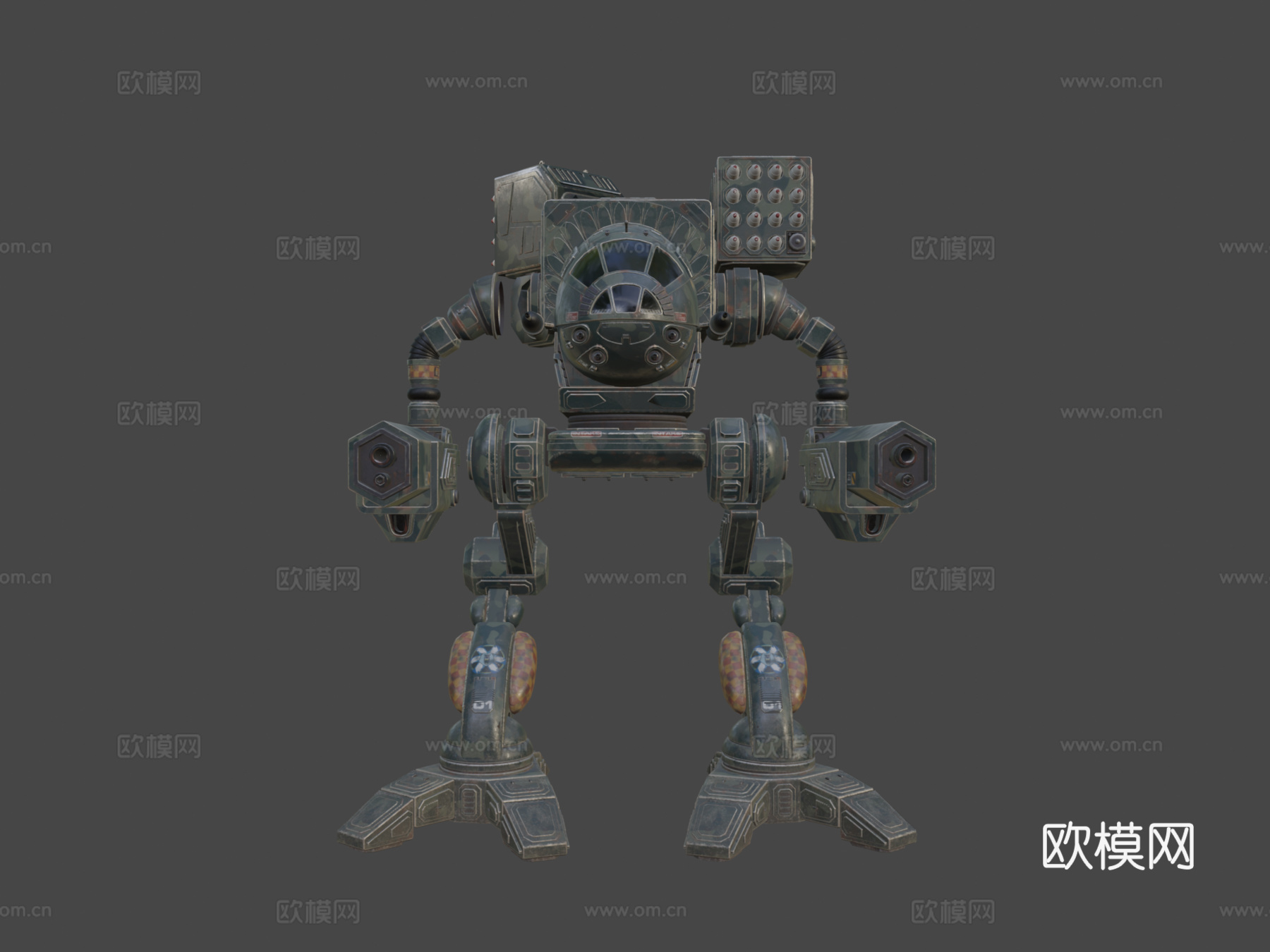 氏族之狼战斗机甲su模型