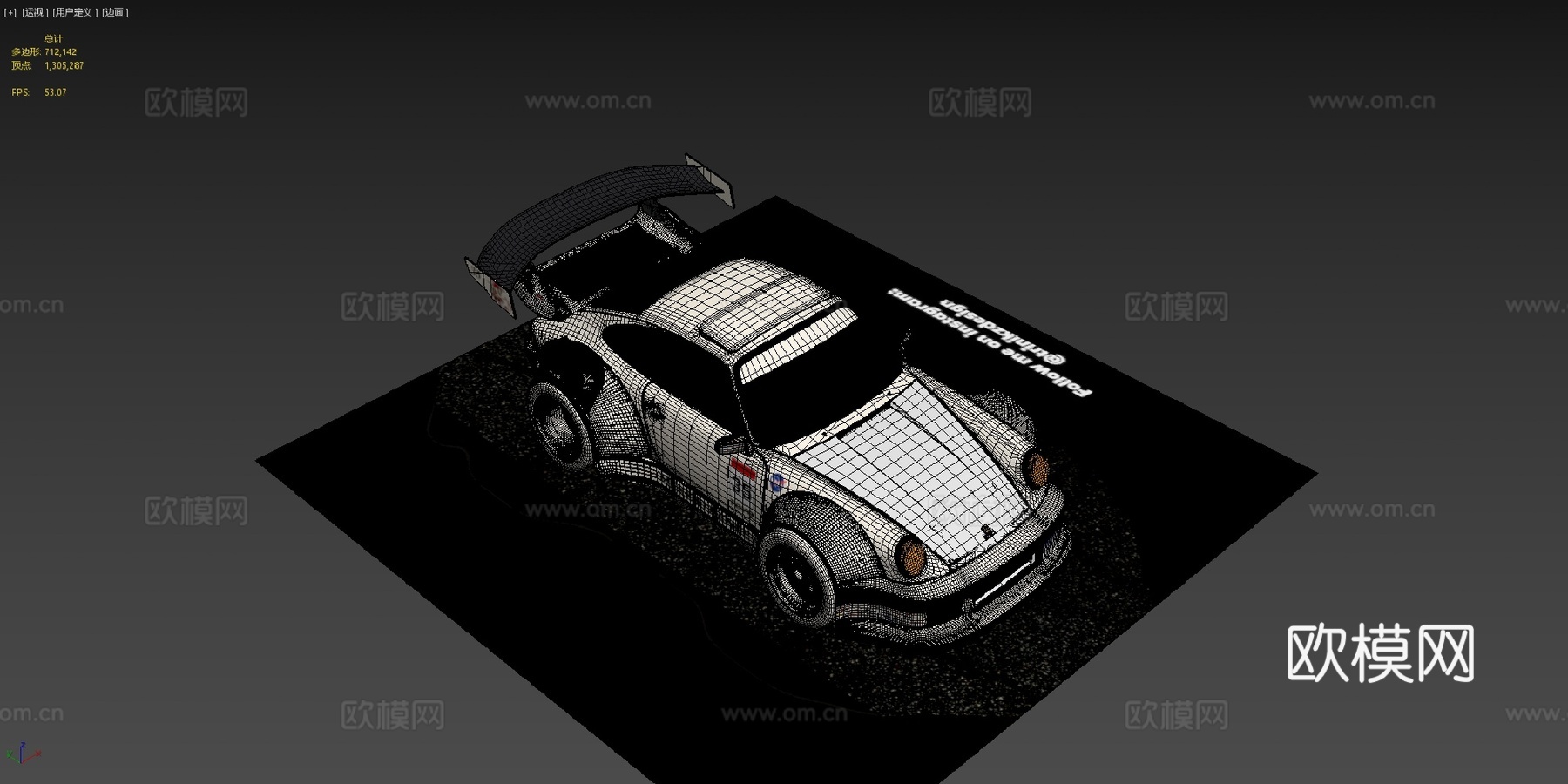 保时捷930 RWB =MEKKATRANCE= [35]su模型