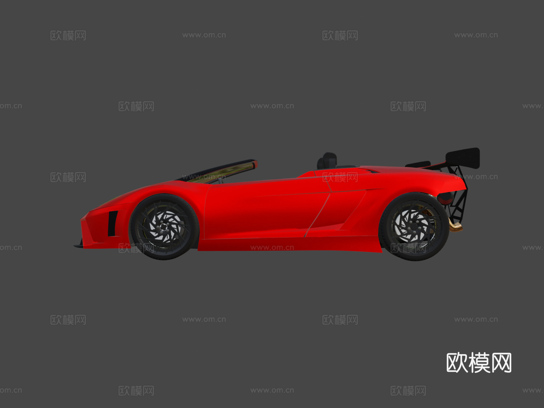 兰博基尼盖拉多LP-560-4敞篷版su模型