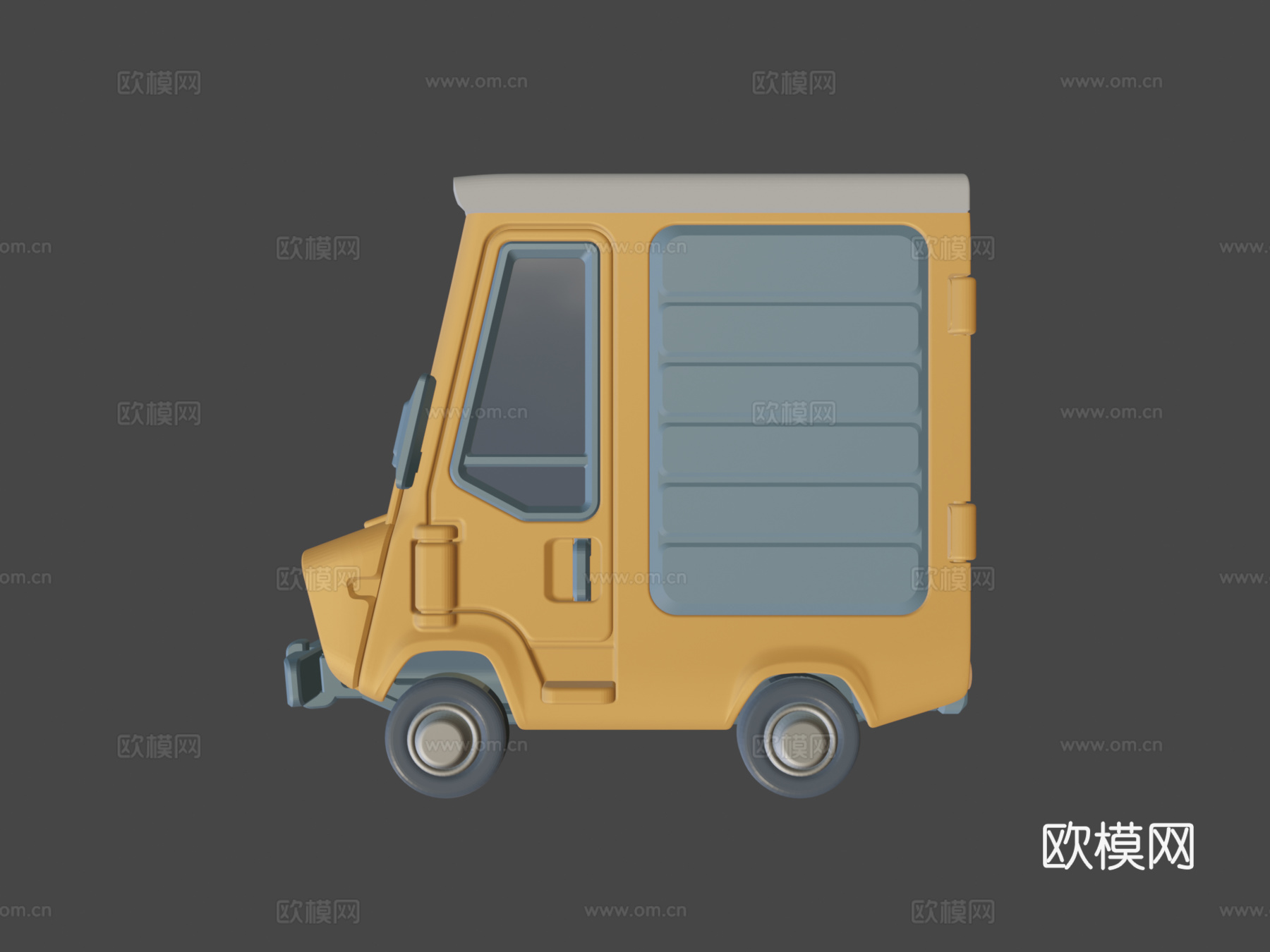 小猪货车初级版（3D打印）su模型