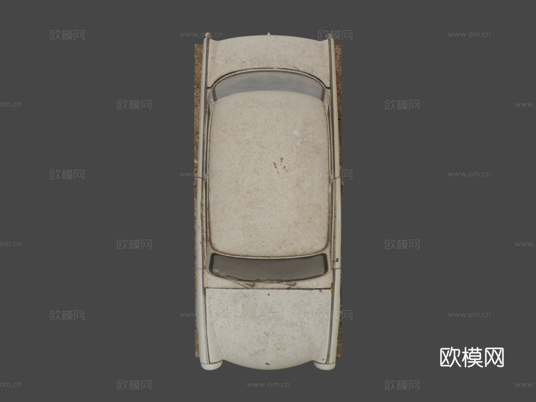 特拉贝特复古超级跑车su模型