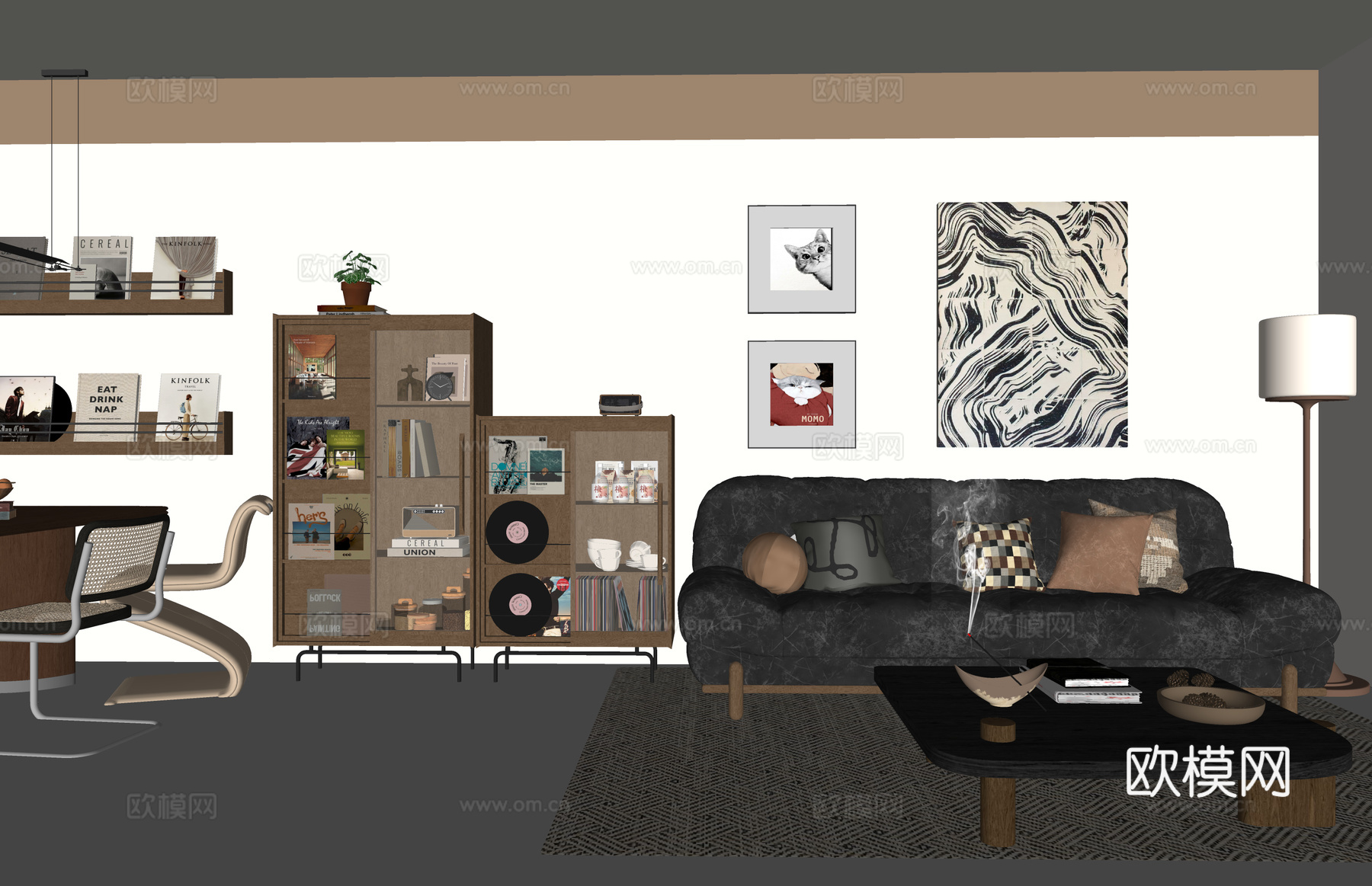 厨房 餐厅 家装 阳台 客餐厅 茶室 卧室su模型