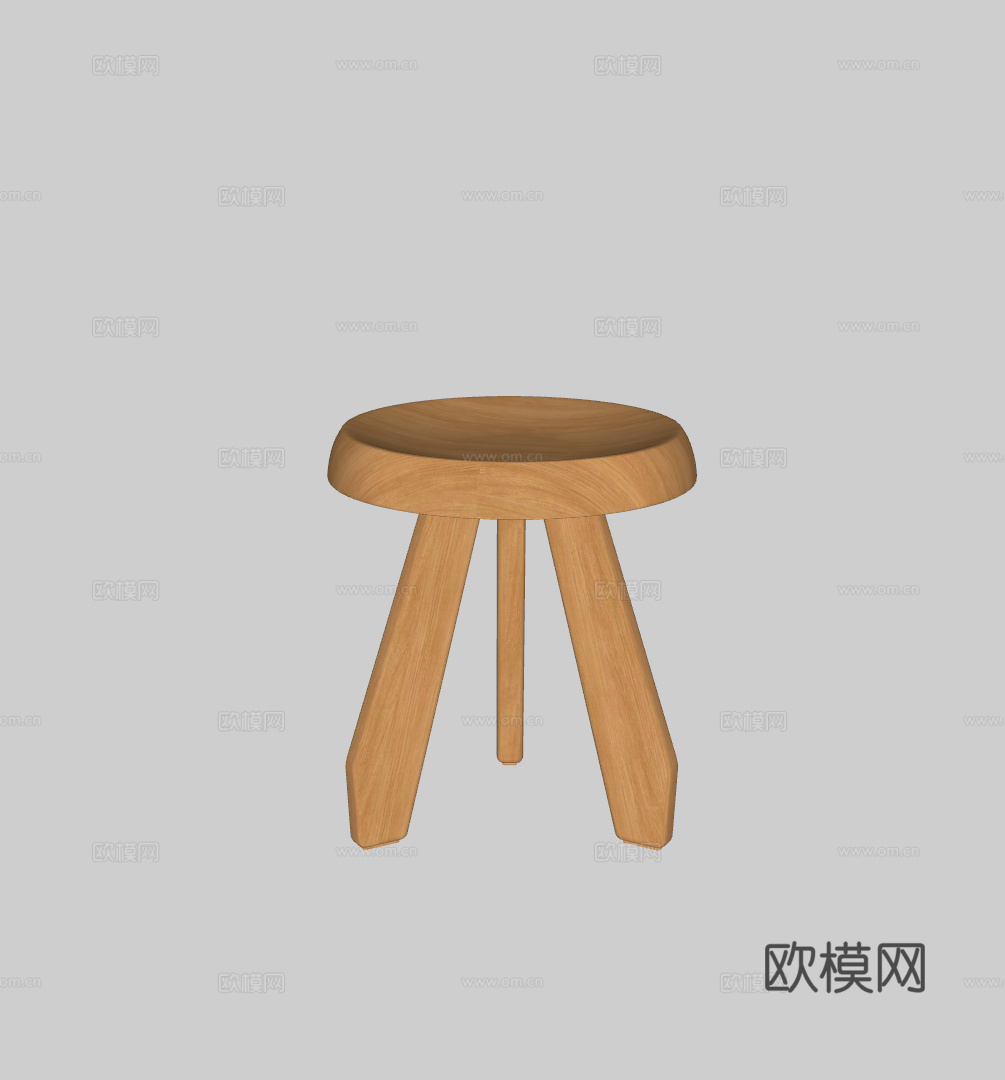 现代单椅su模型