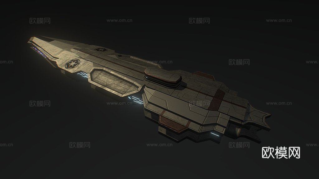 帝国巡洋舰#1su模型