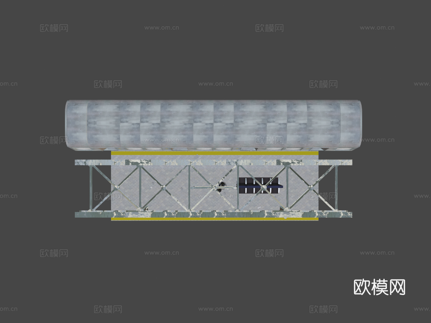 中央车站su模型