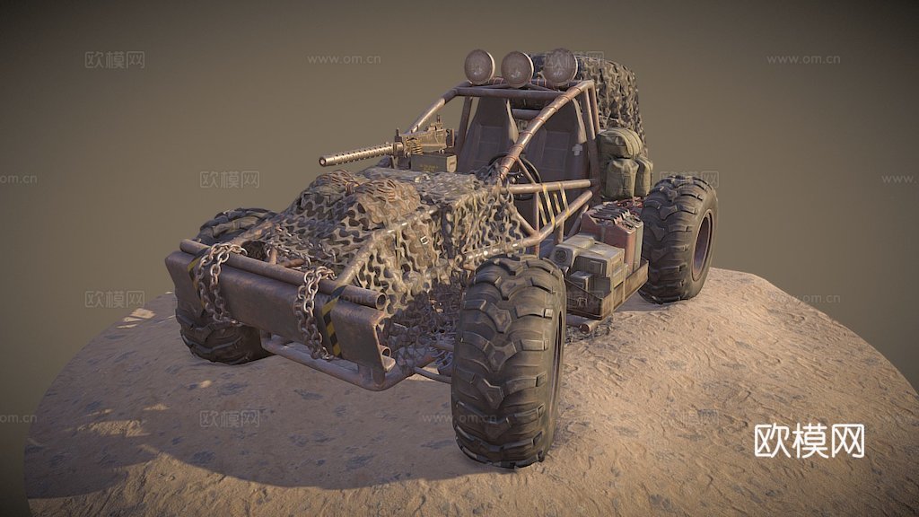 越野车su模型