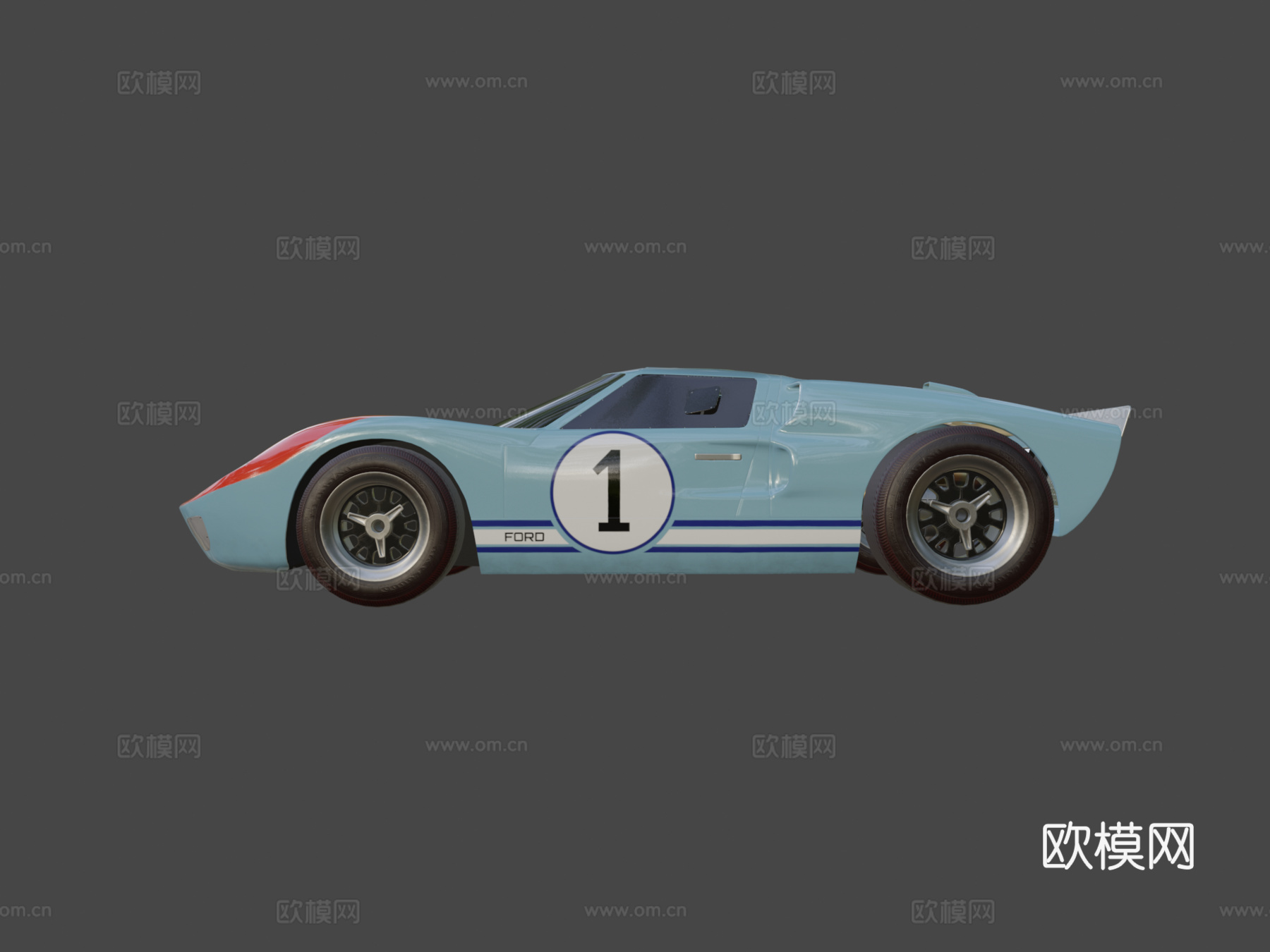 福特GT40 MK2 1966su模型