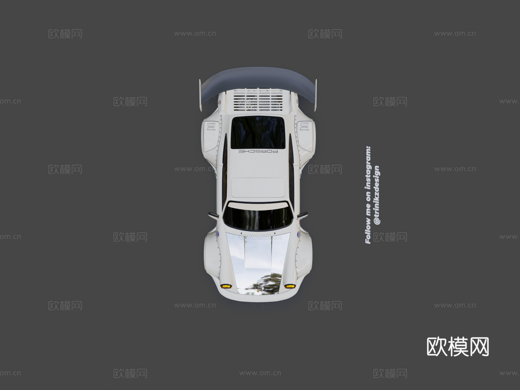 保时捷930 RWB =MEKKATRANCE= [35]su模型